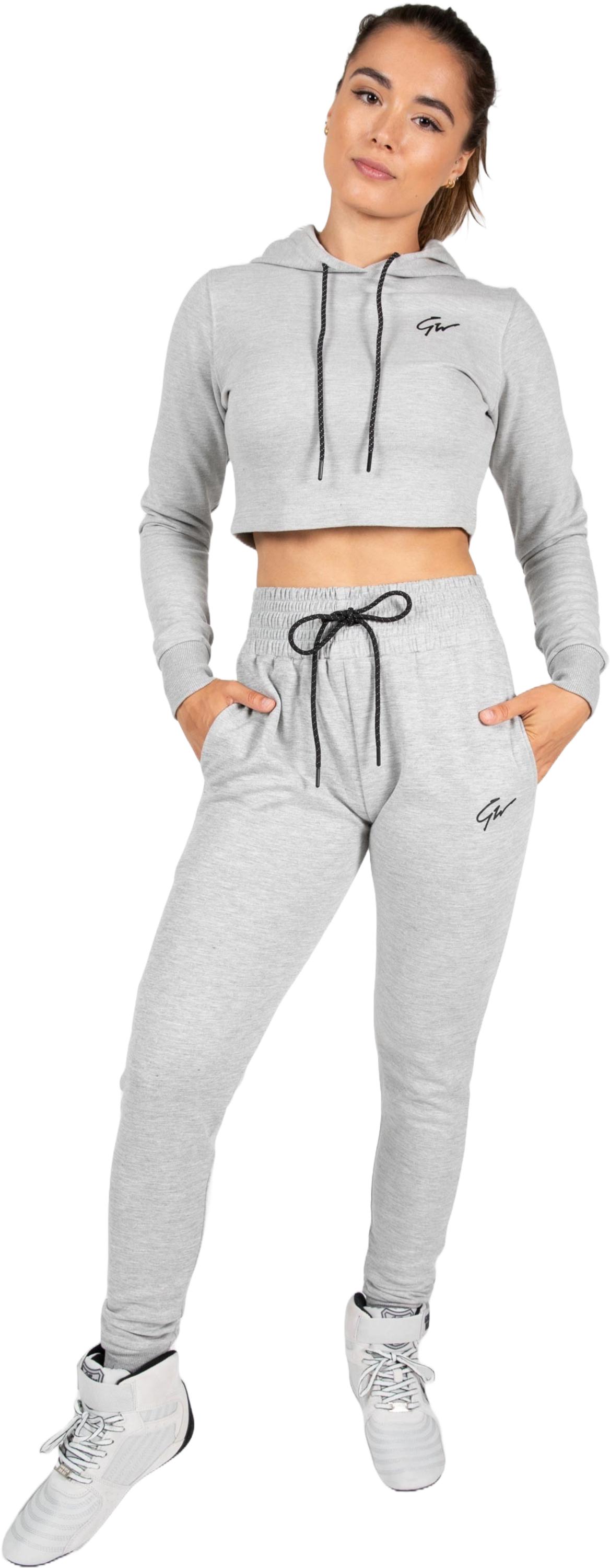 GORILLA WEAR, Pixley Crop Top Hoodie