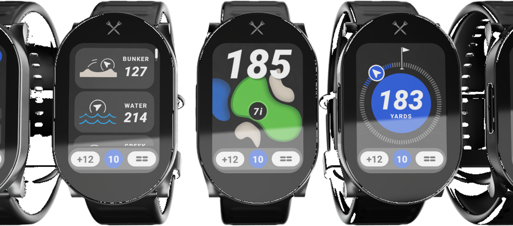 BLUE TEES, Playmaker+ Gps Golf Watch