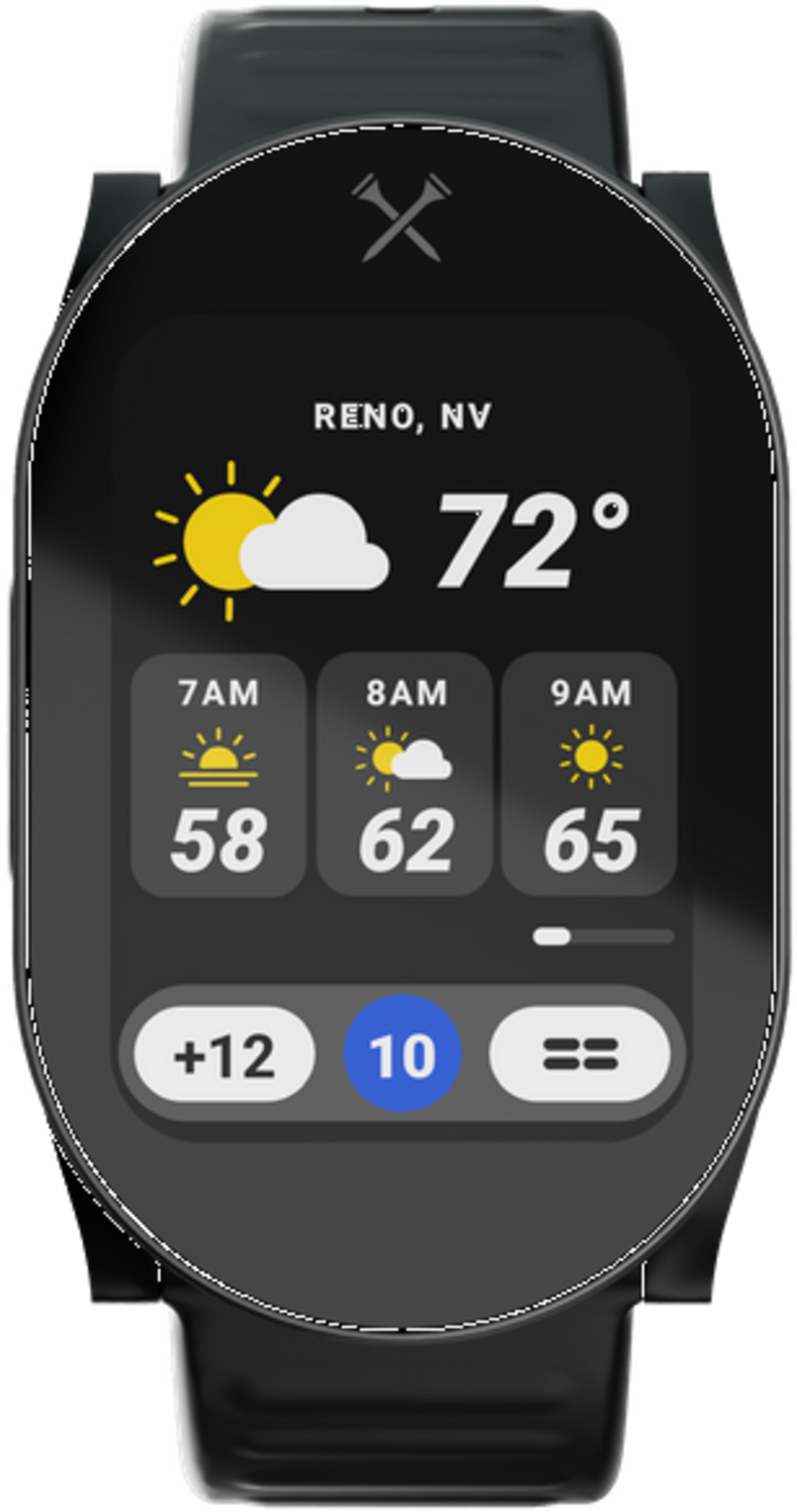 BLUE TEES, Playmaker+ Gps Golf Watch