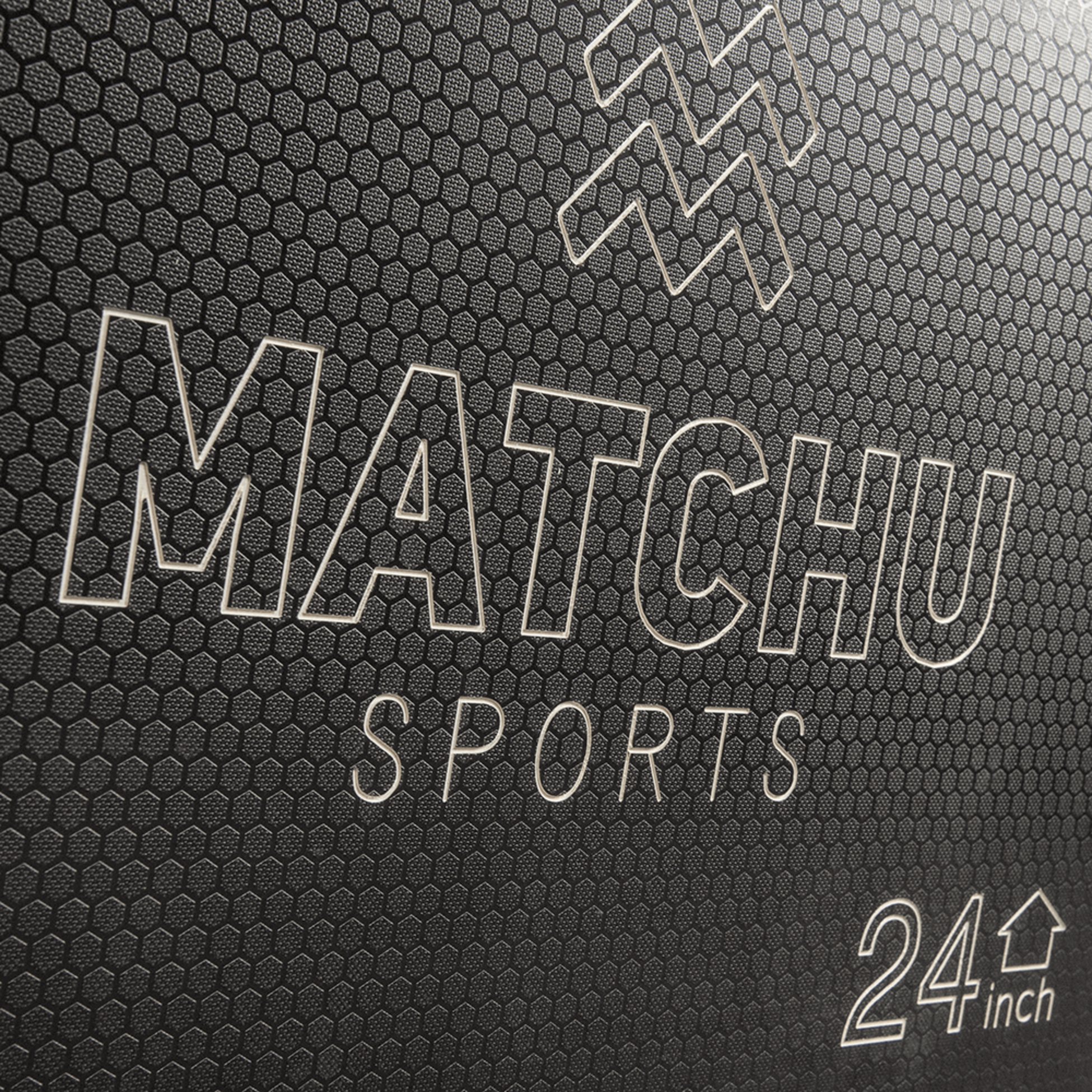 MATCHU SPORTS, Plyo Box - Zwart - Hout