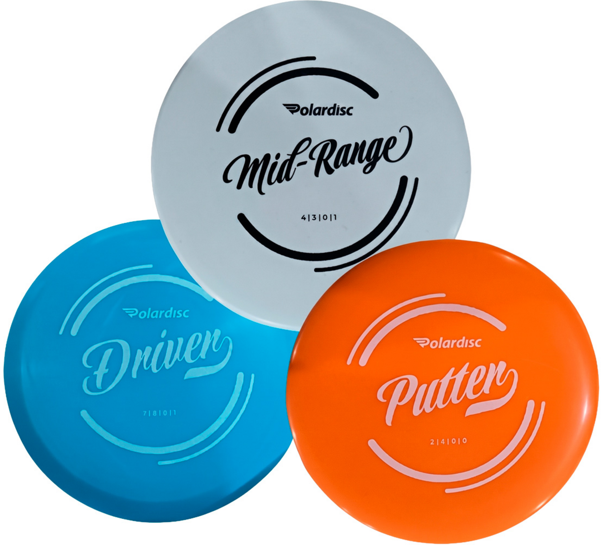 POLARDISC, Polardisc Disc Golf Set - 3 Discs
