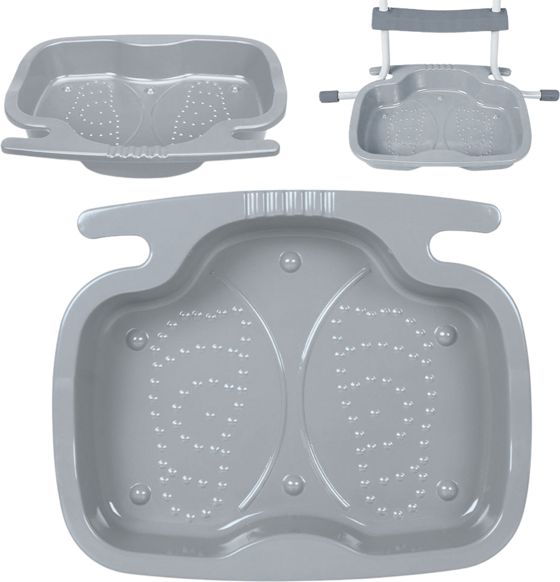 INTEX, Pool Ladder Foot Cleaner, Gray Intex 29080