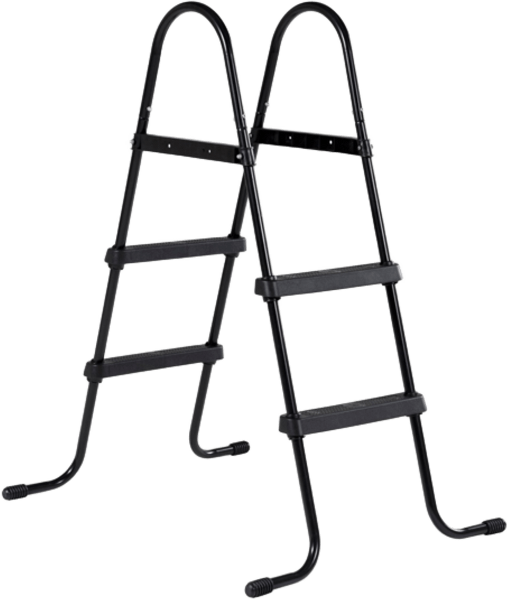 EXIT, Poolstege F&ouml;r Ramh&ouml;jd 60-90cm - Svart