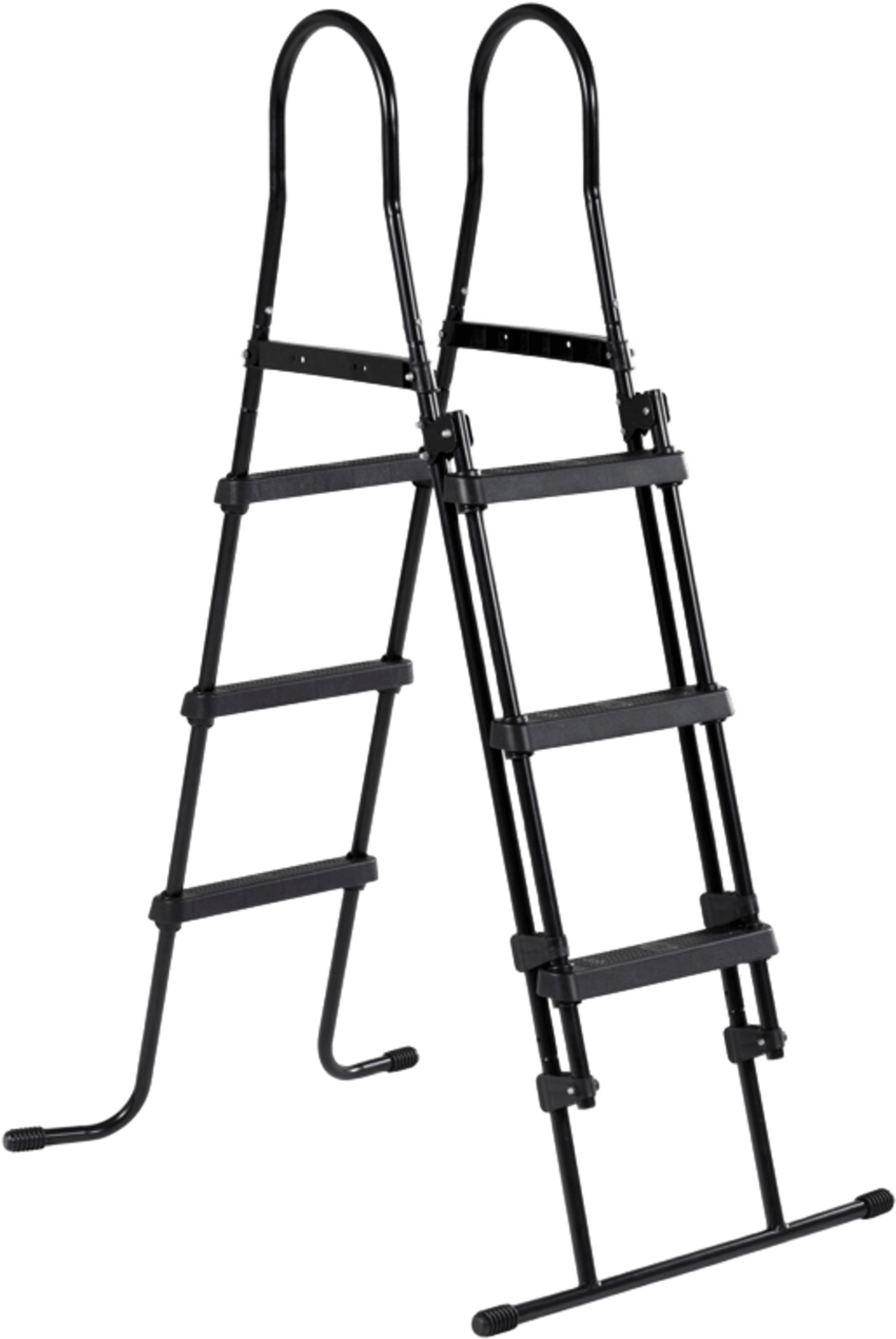 EXIT, Poolstege F&ouml;r Ramh&ouml;jd 91-107cm - Svart