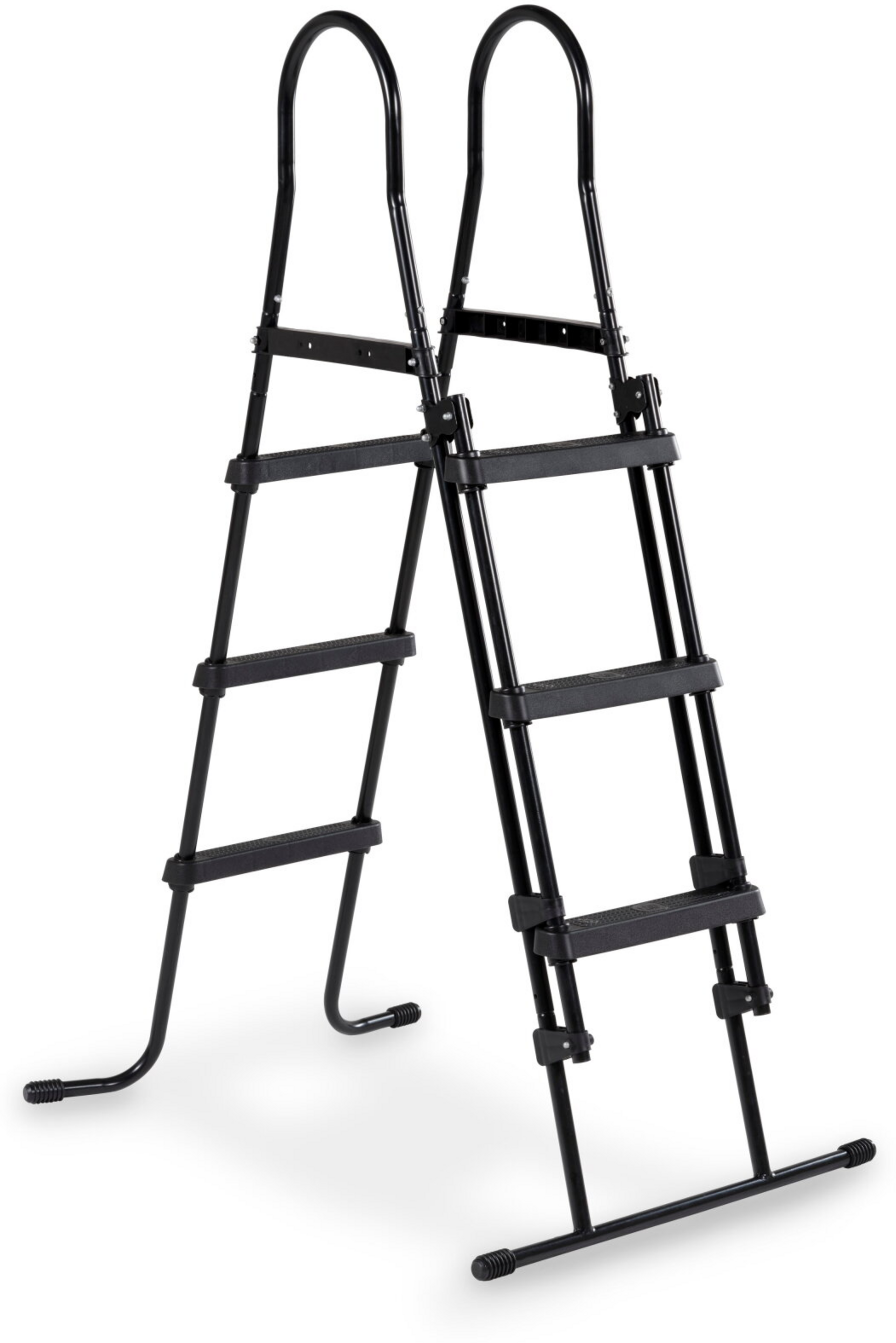 EXIT, Poolstege F&ouml;r Ramh&ouml;jd 91-107cm - Svart