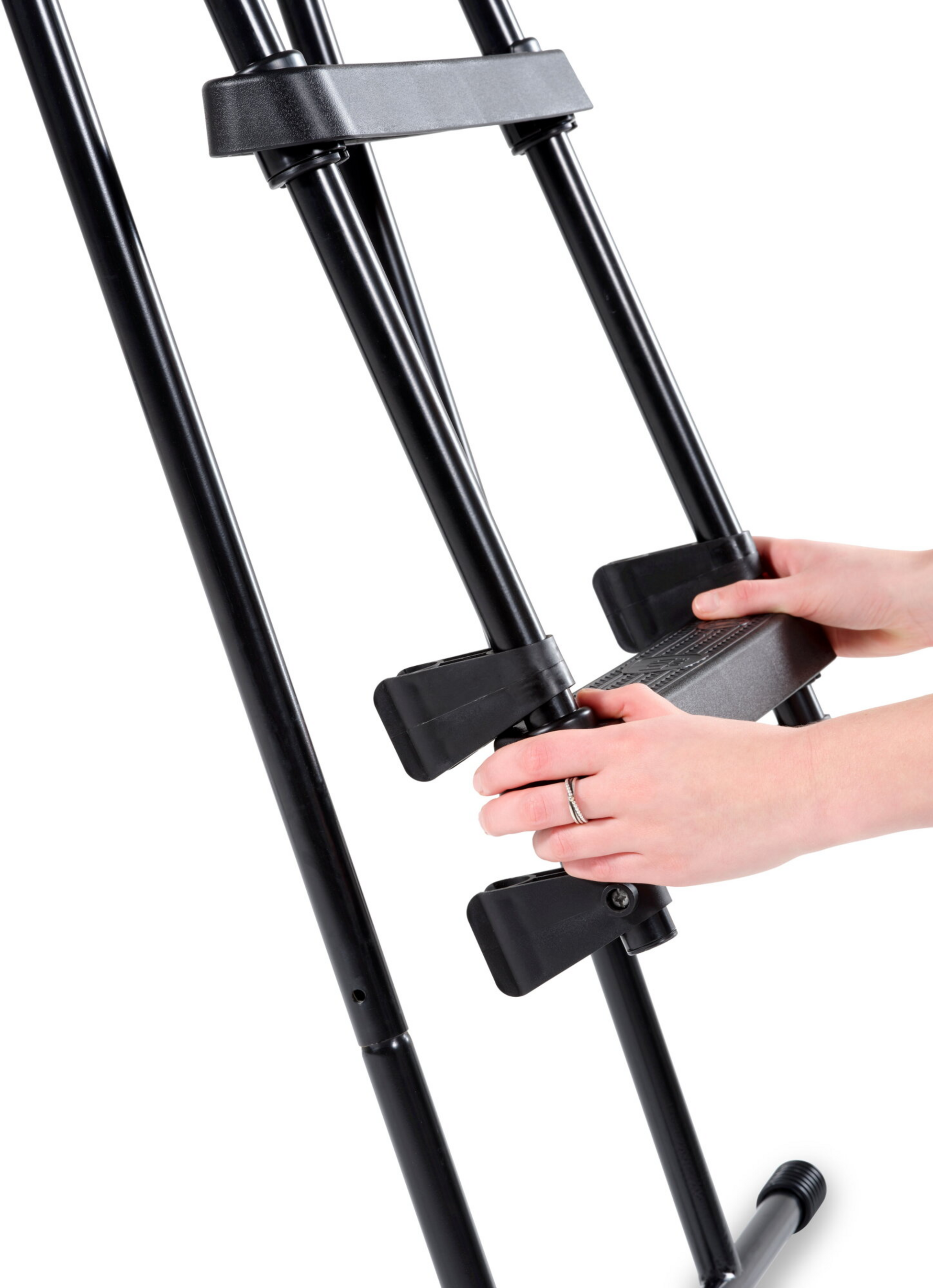 EXIT, Poolstege F&ouml;r Ramh&ouml;jd 91-107cm - Svart