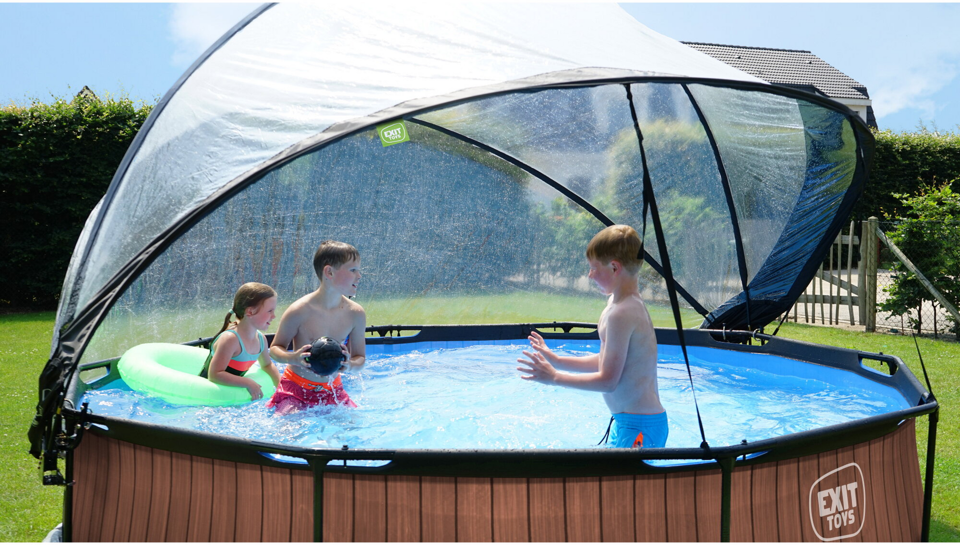 EXIT, Pooltak Eco &Oslash;366cm - &Auml;ven F&ouml;r Intex/bestway - Universell