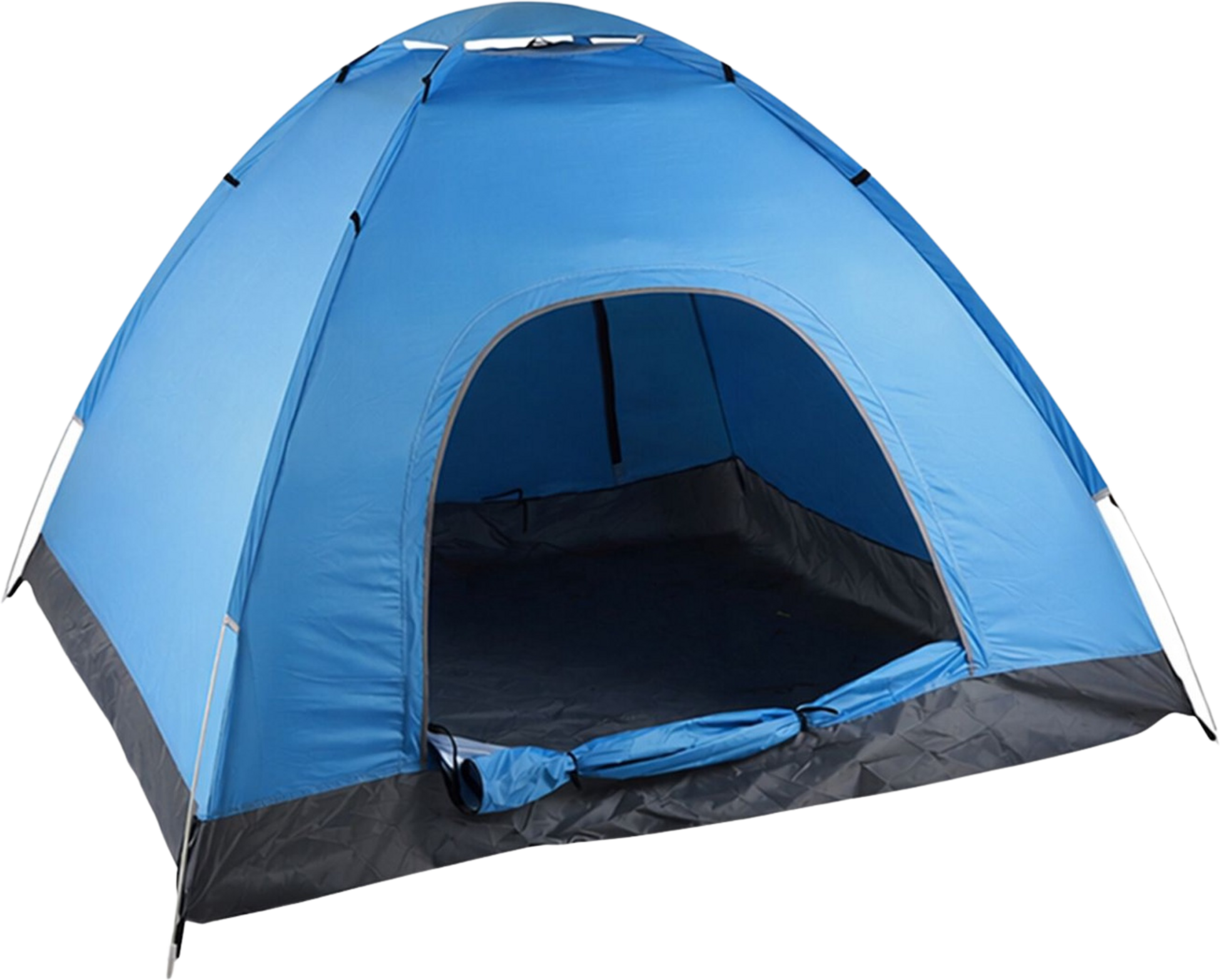 NORTHIX, Pop-up Camping Tent, Automatic, 3-person, Waterproof