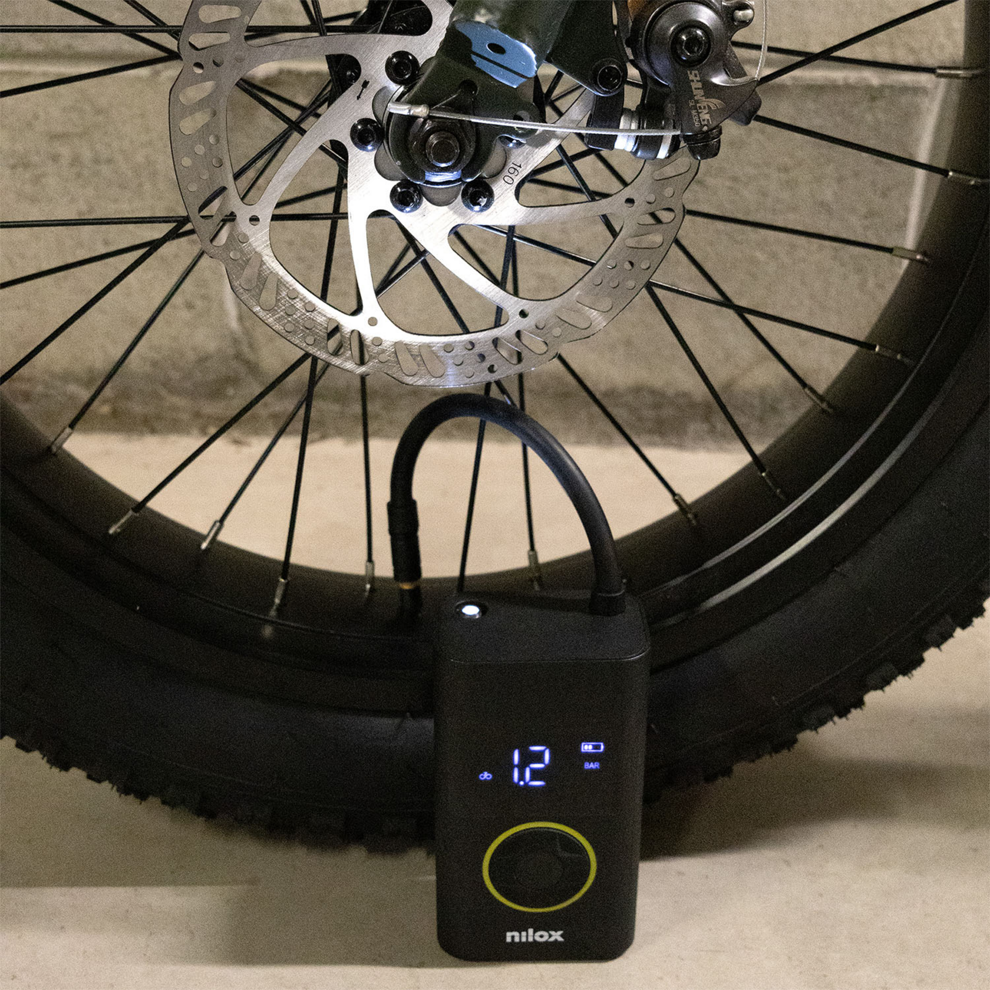 NILOX, Portabel Luftkompressor