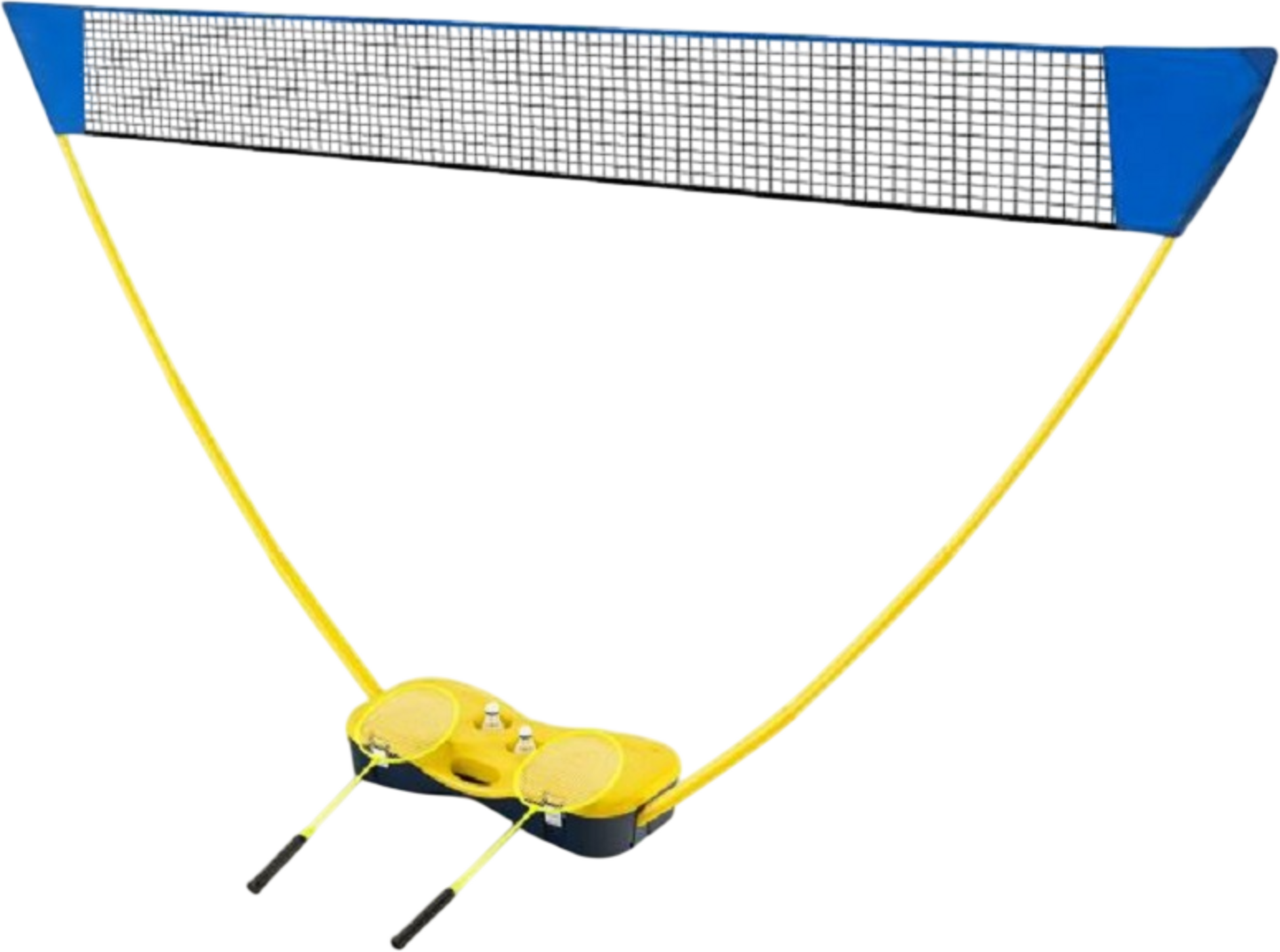 NORTHIX, Portable Badminton Net Set 270cm, Rackets, Carry Case