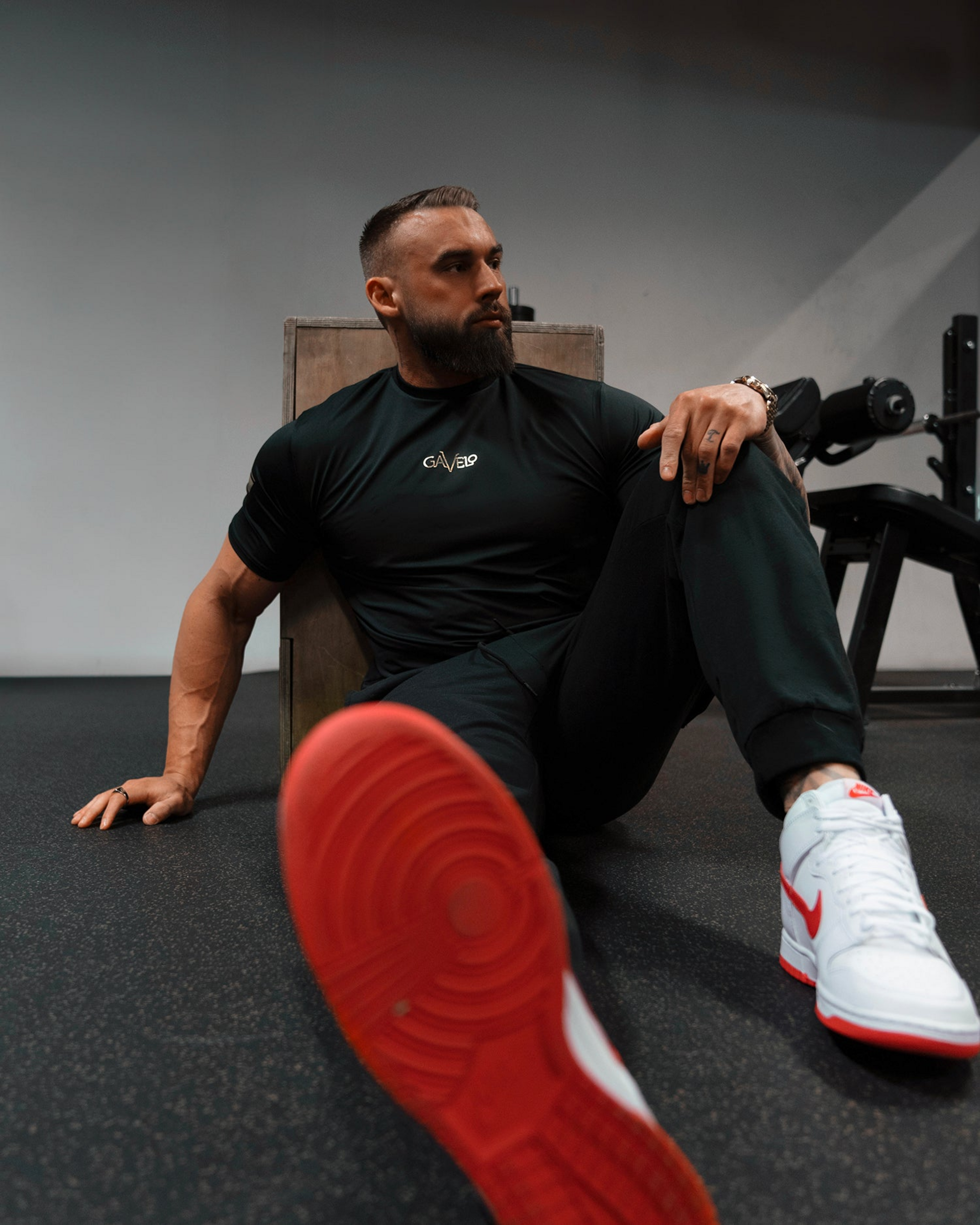 GAVELO, Power Rashguard Black