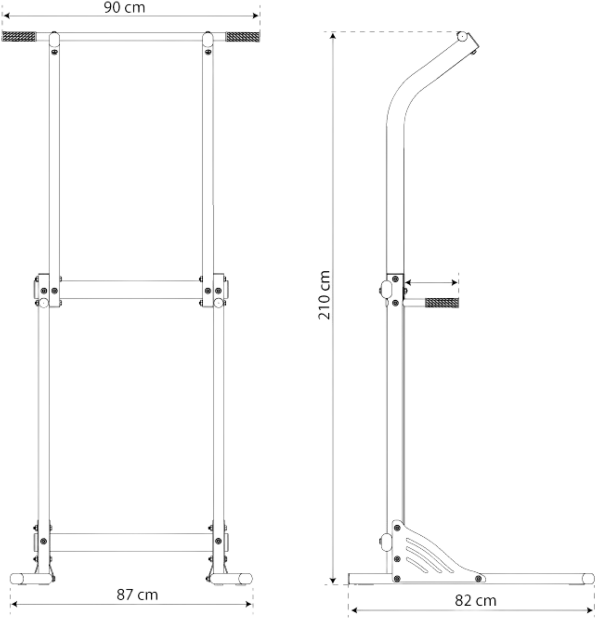 K-SPORT, Power Tower - Station F&ouml;r Uppdragning
