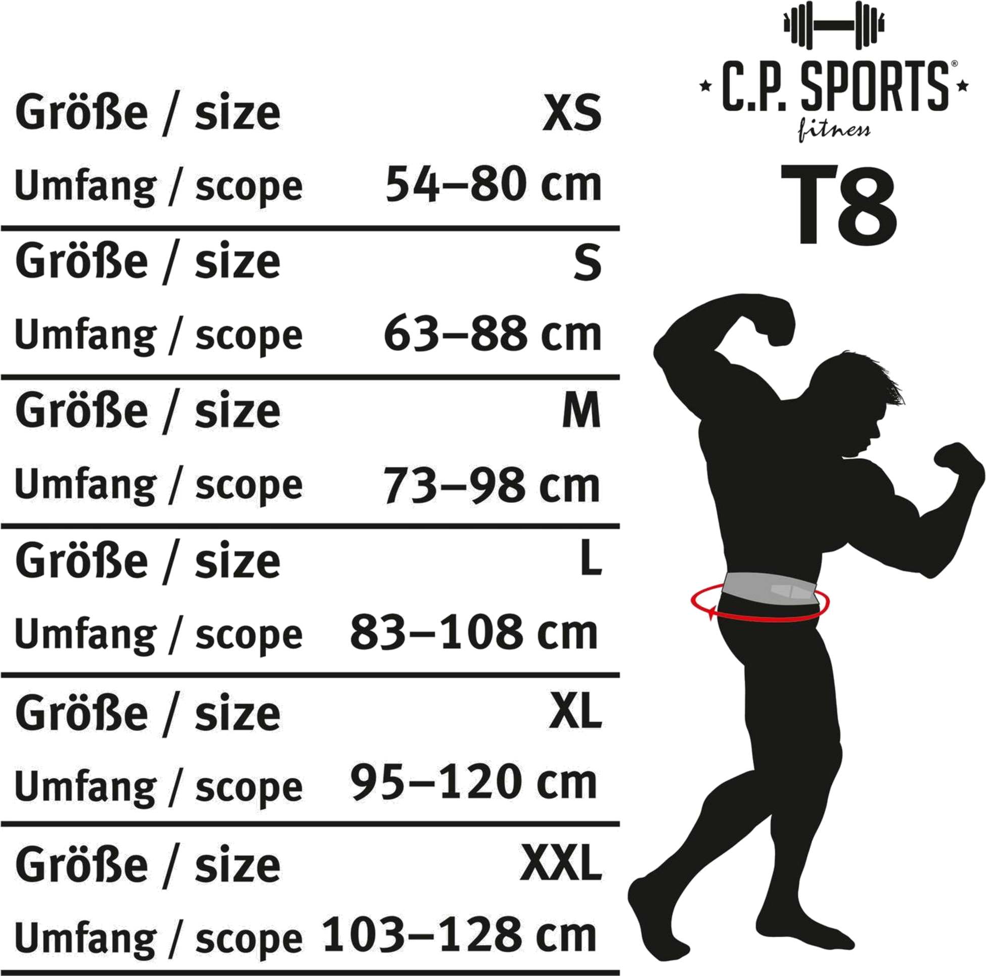 C.P. SPORTS, Powerlifting Belt