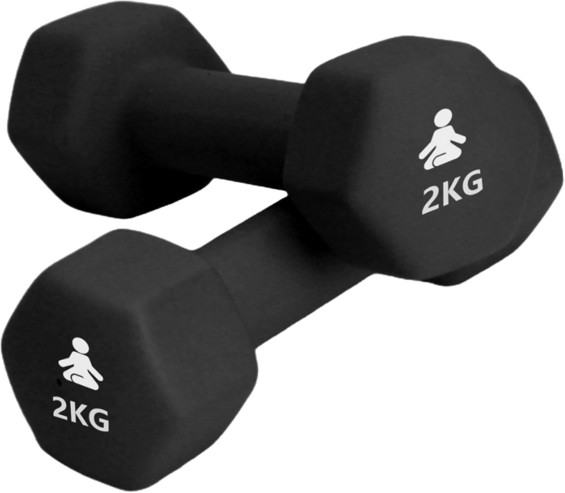 FITPADDY, Premium Dumbbells 2 X 2 Kg