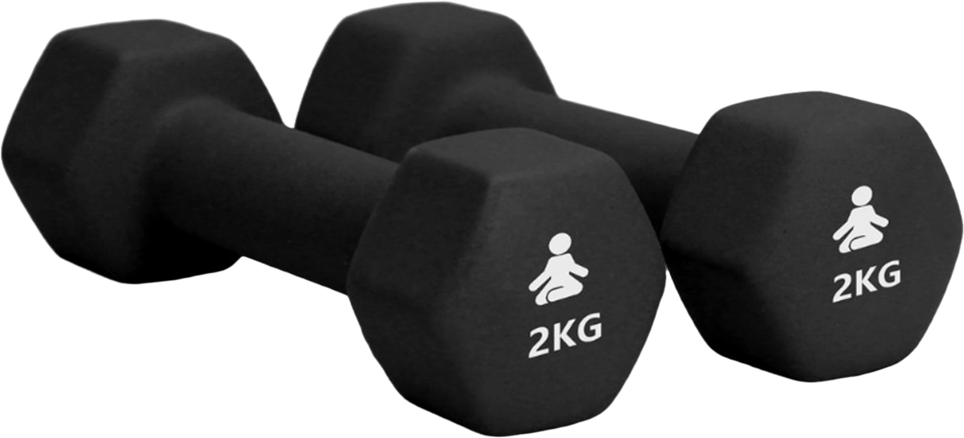 FITPADDY, Premium Dumbbells 2 X 2 Kg