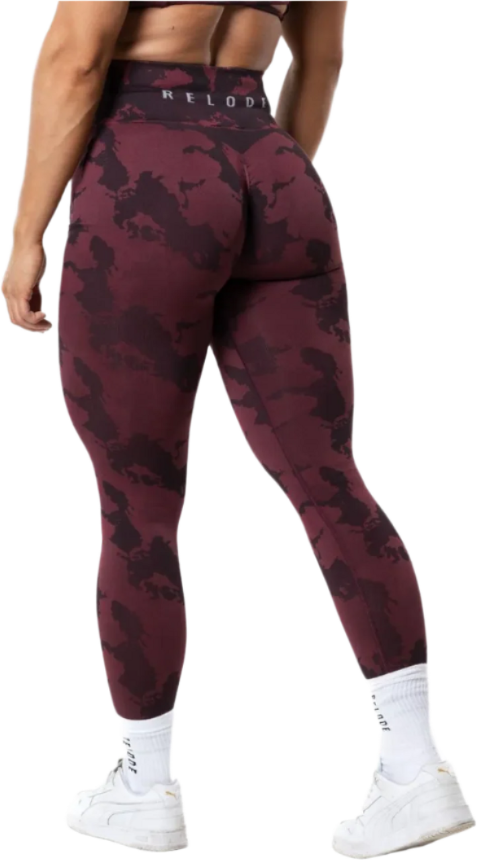 RELODE, Prime Scrunch Camo Tights - R&ouml;d
