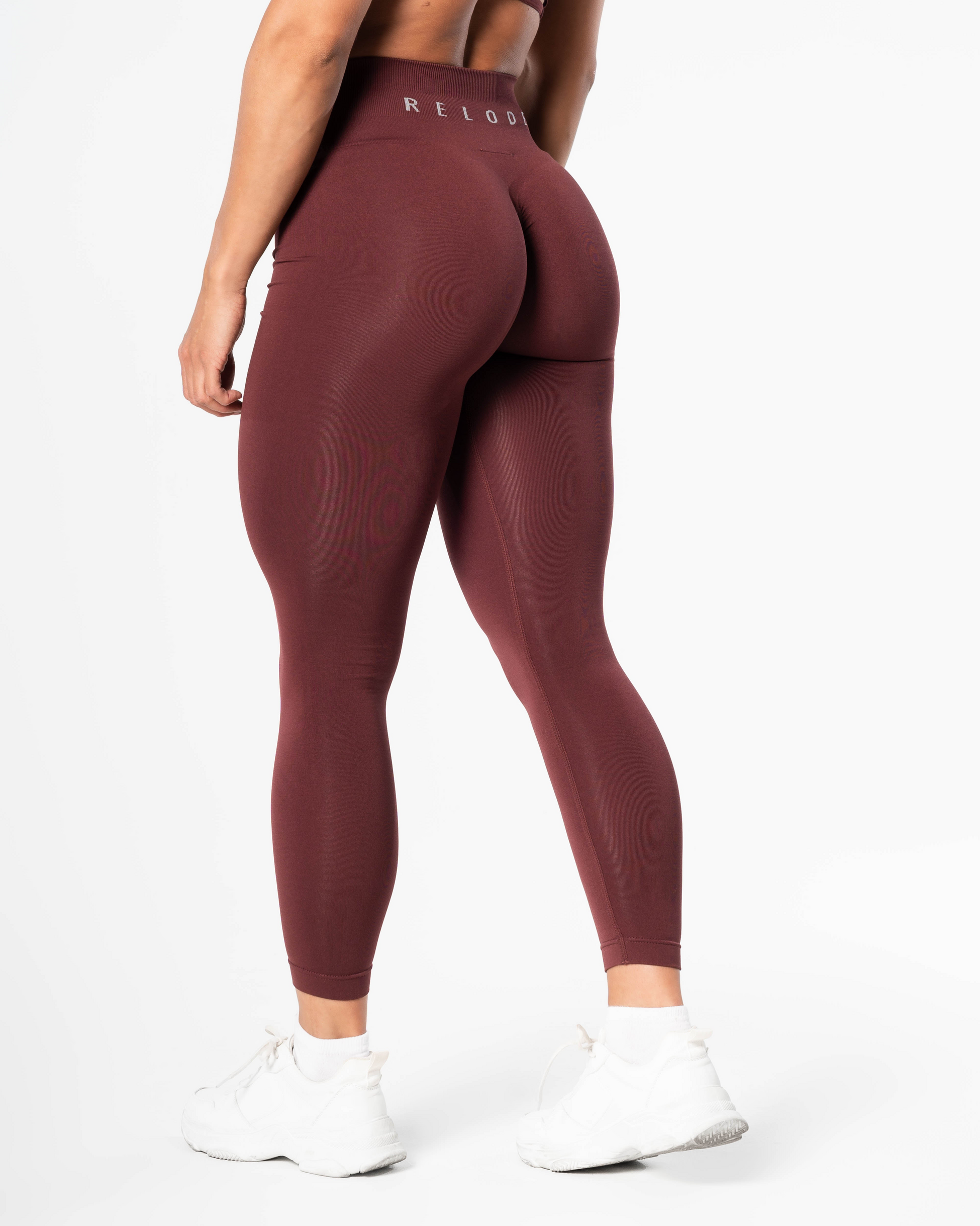 RELODE, Prime Scrunch Tights - Burgundy