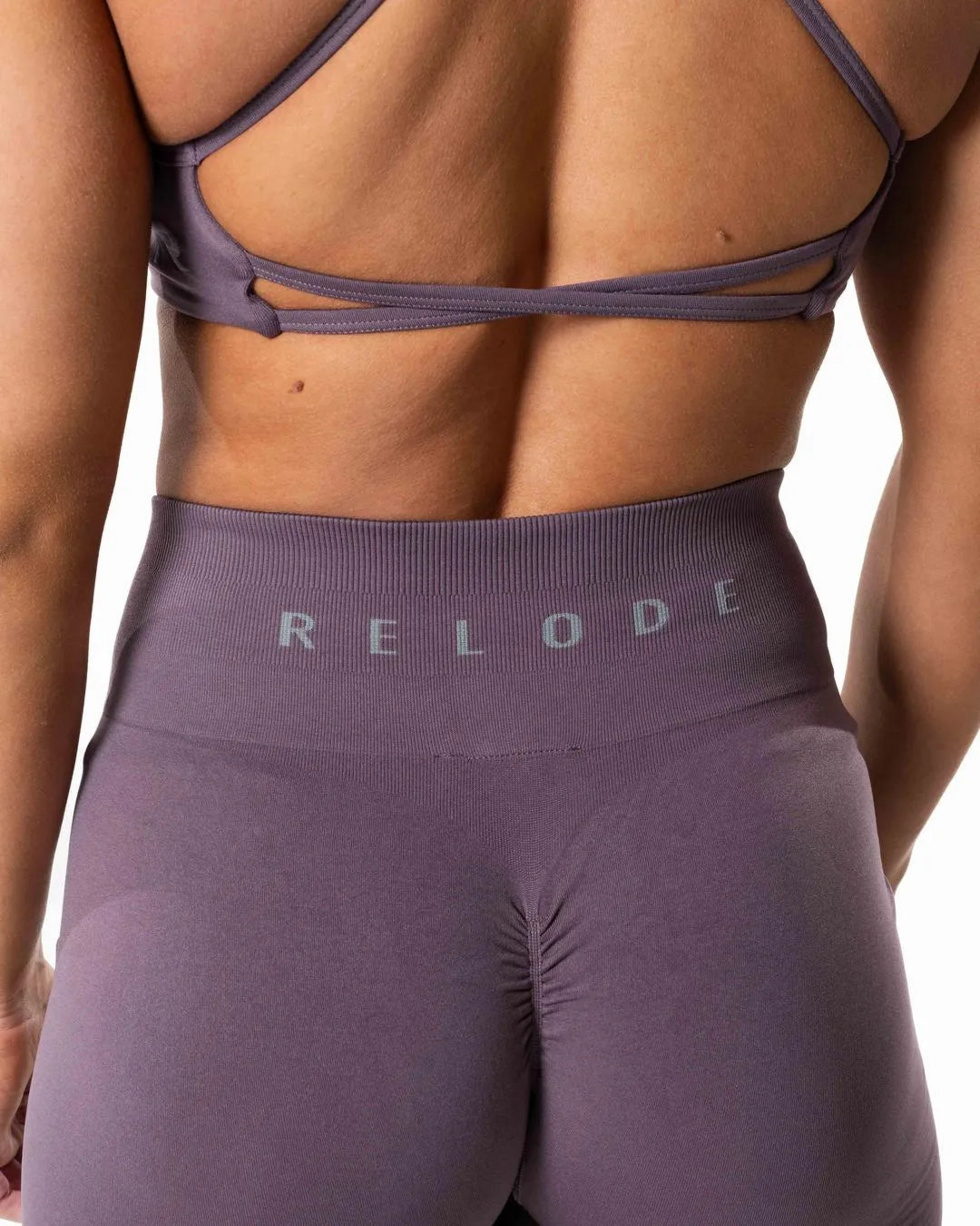 RELODE, Prime Scrunch Tights - Dusty Purple