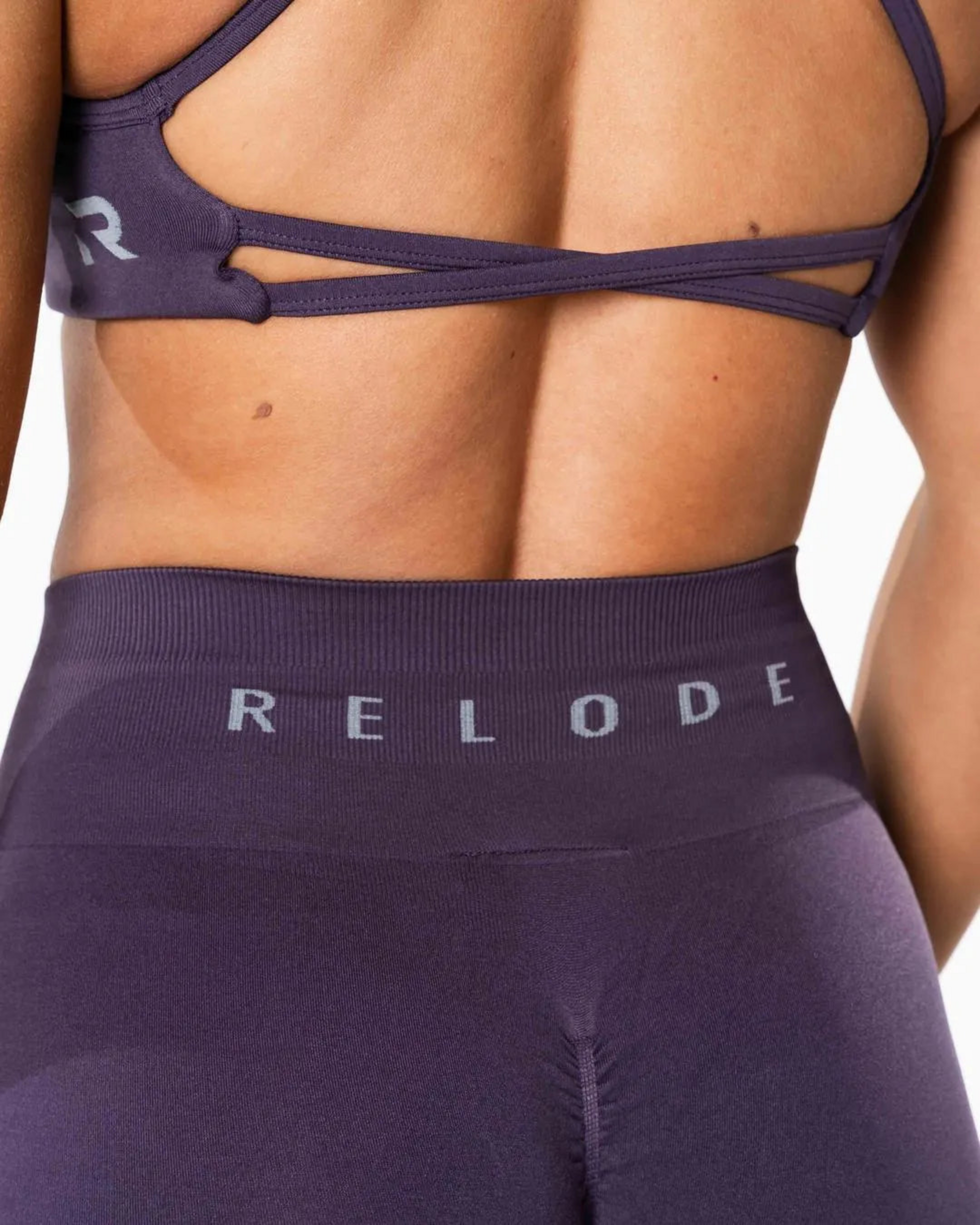 RELODE, Prime Scrunch Tights - Plommonlila