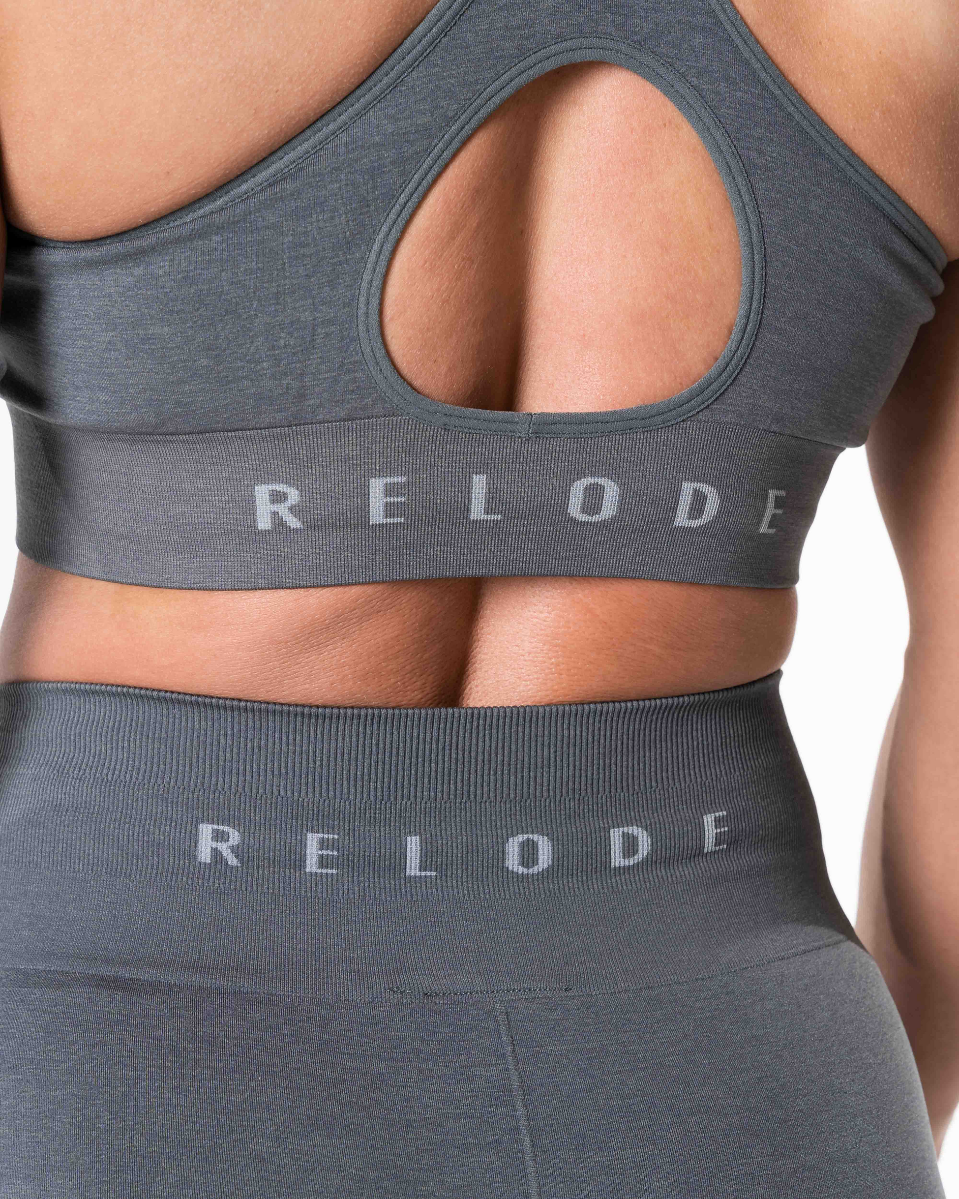 RELODE, Prime Scrunch Top - Granit