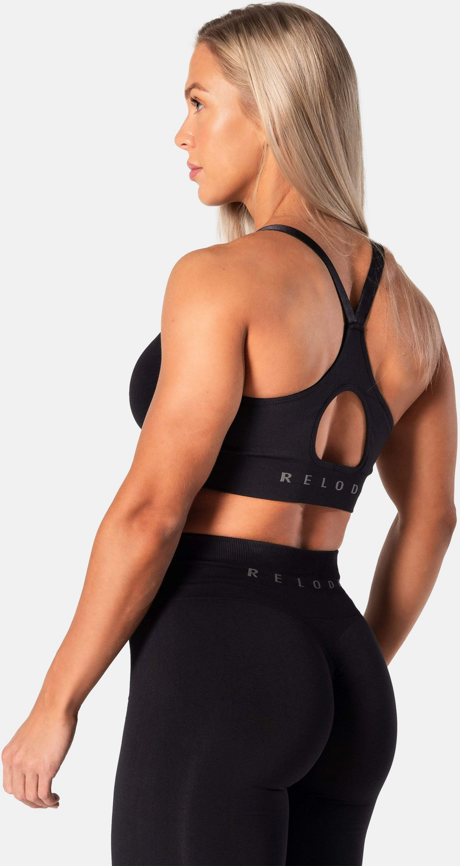 RELODE, Prime Scrunch Top - Svart