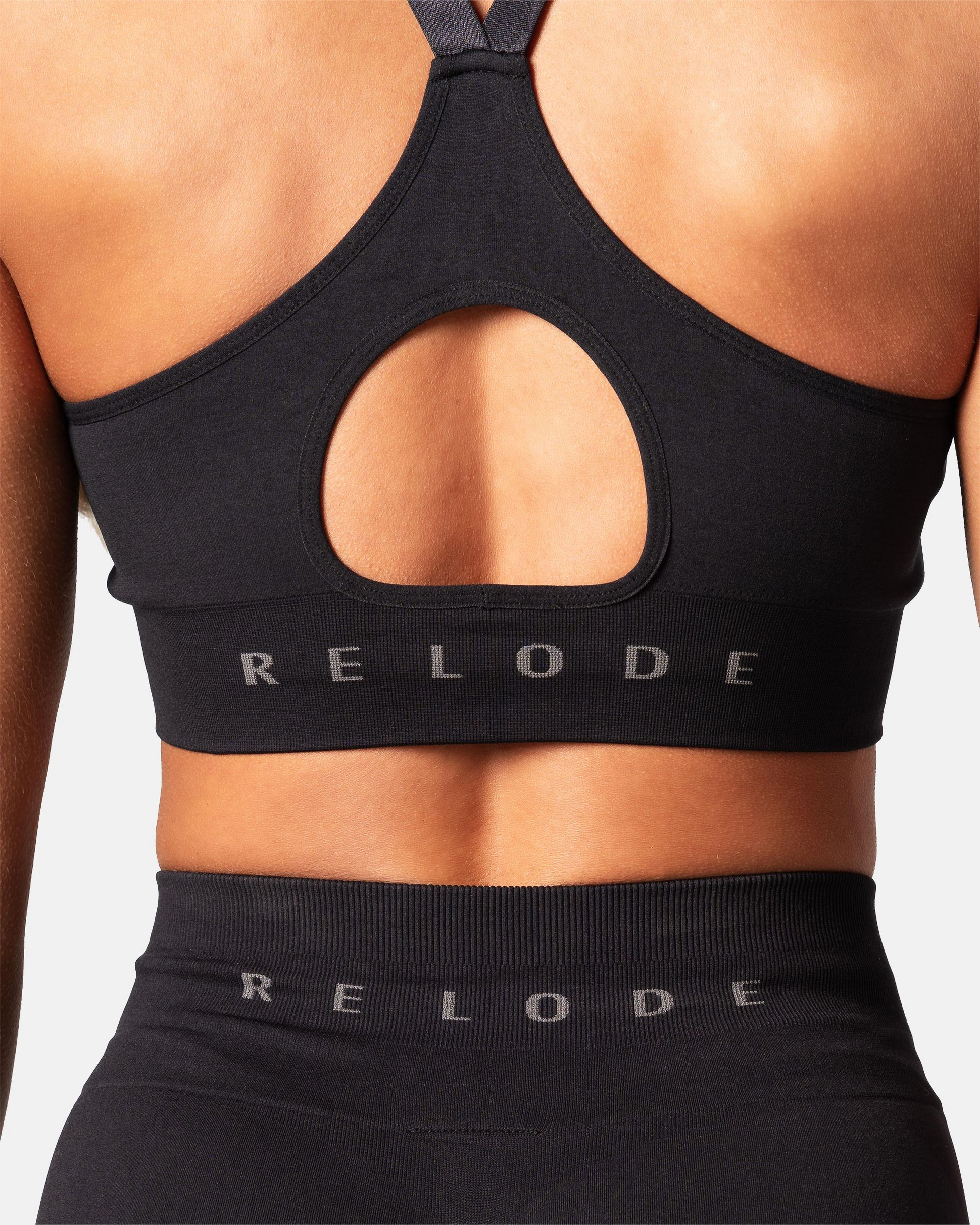 RELODE, Prime Scrunch Top - Svart