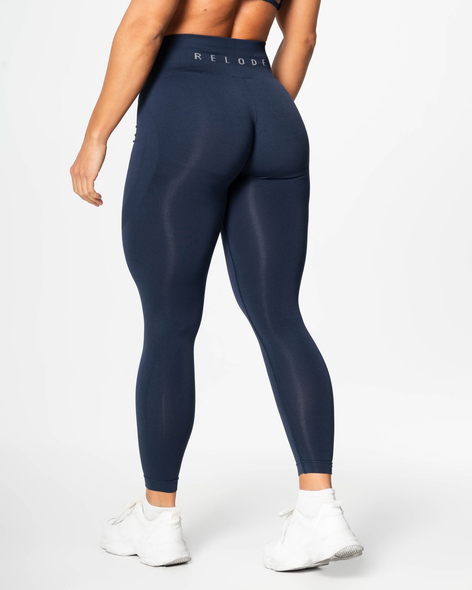RELODE, Prime Seamless Tights - Blå
