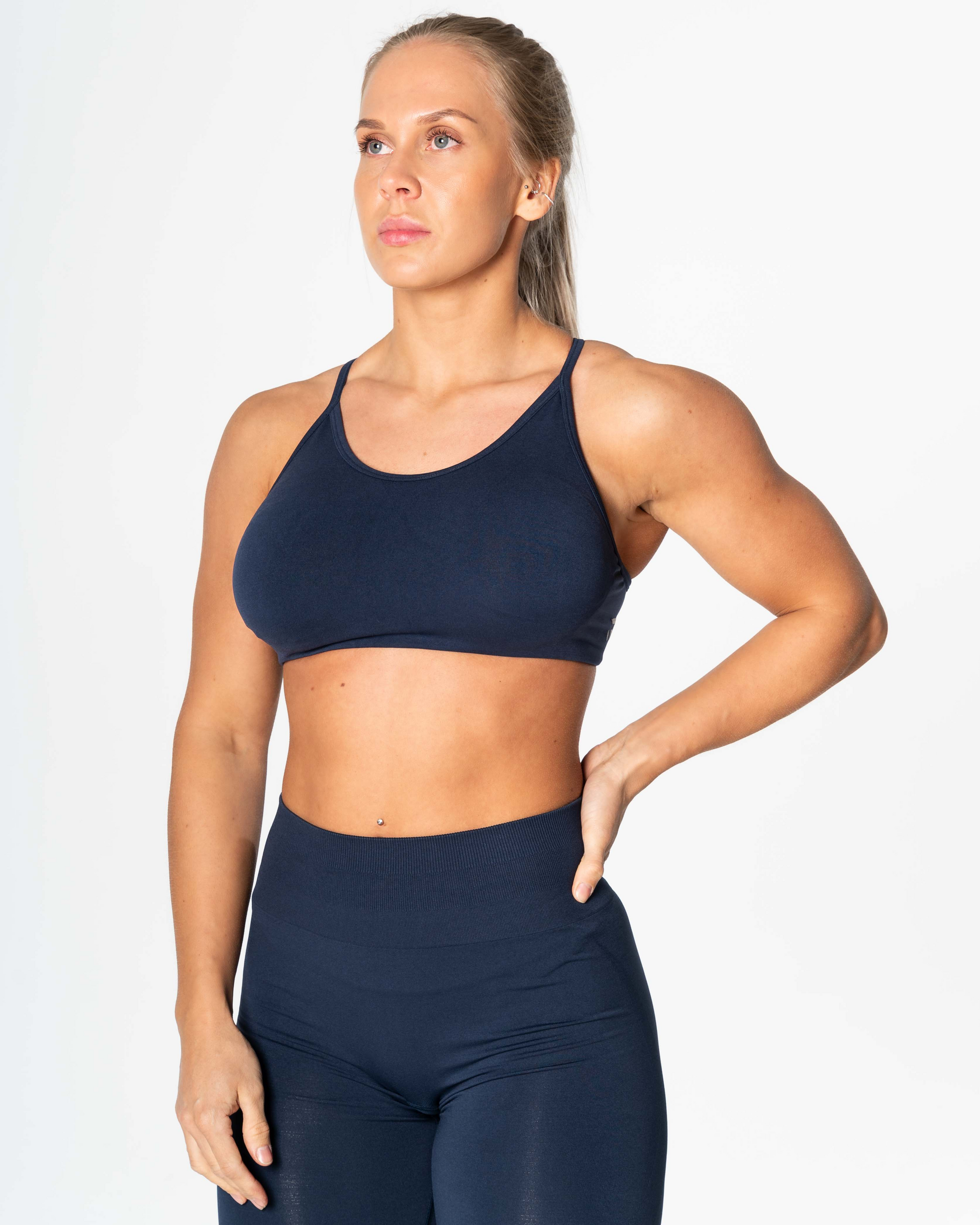 RELODE, Prime Seamless Top - Bl&aring;