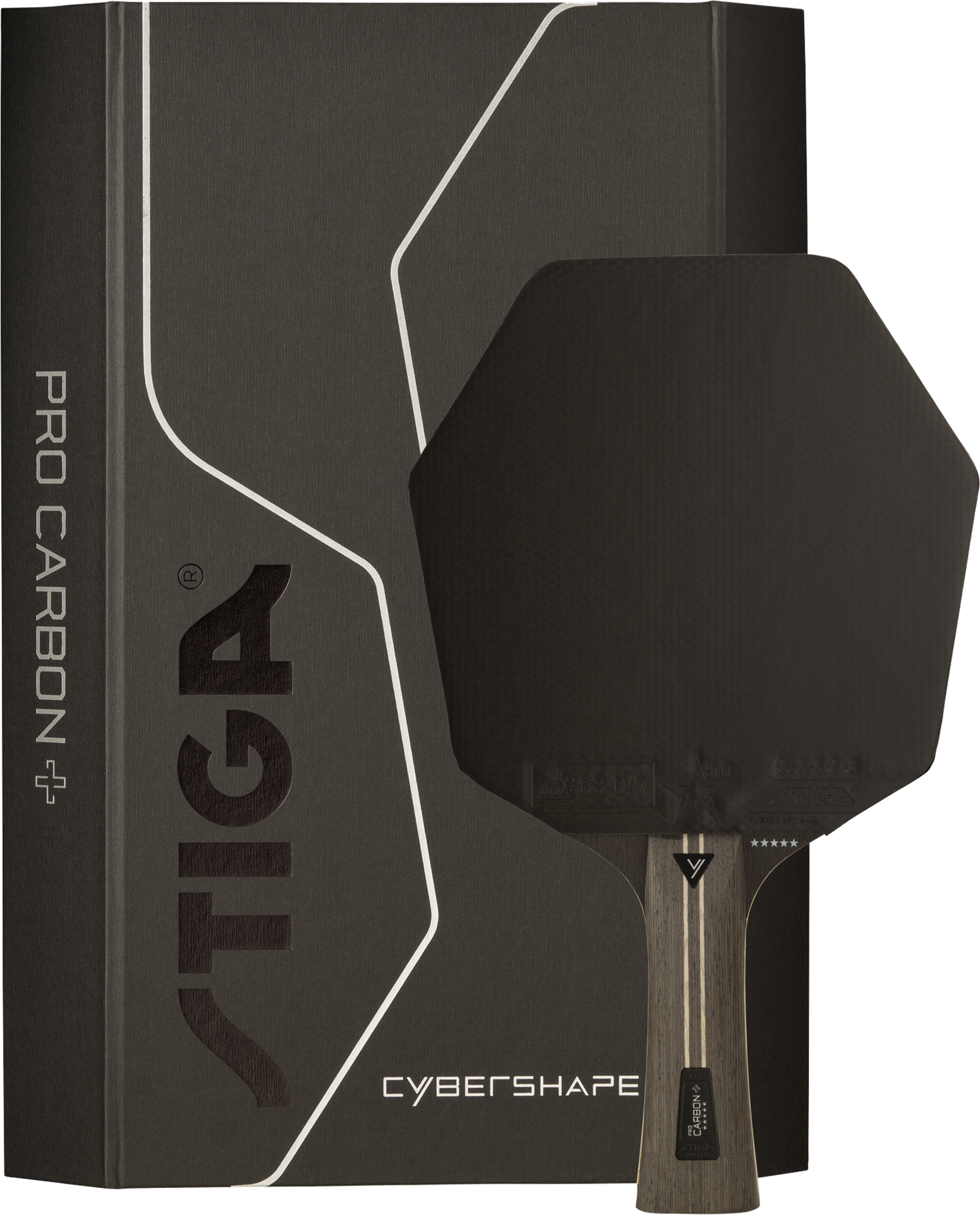 STIGA, Pro Carbon Plus Cybershape, 5-star