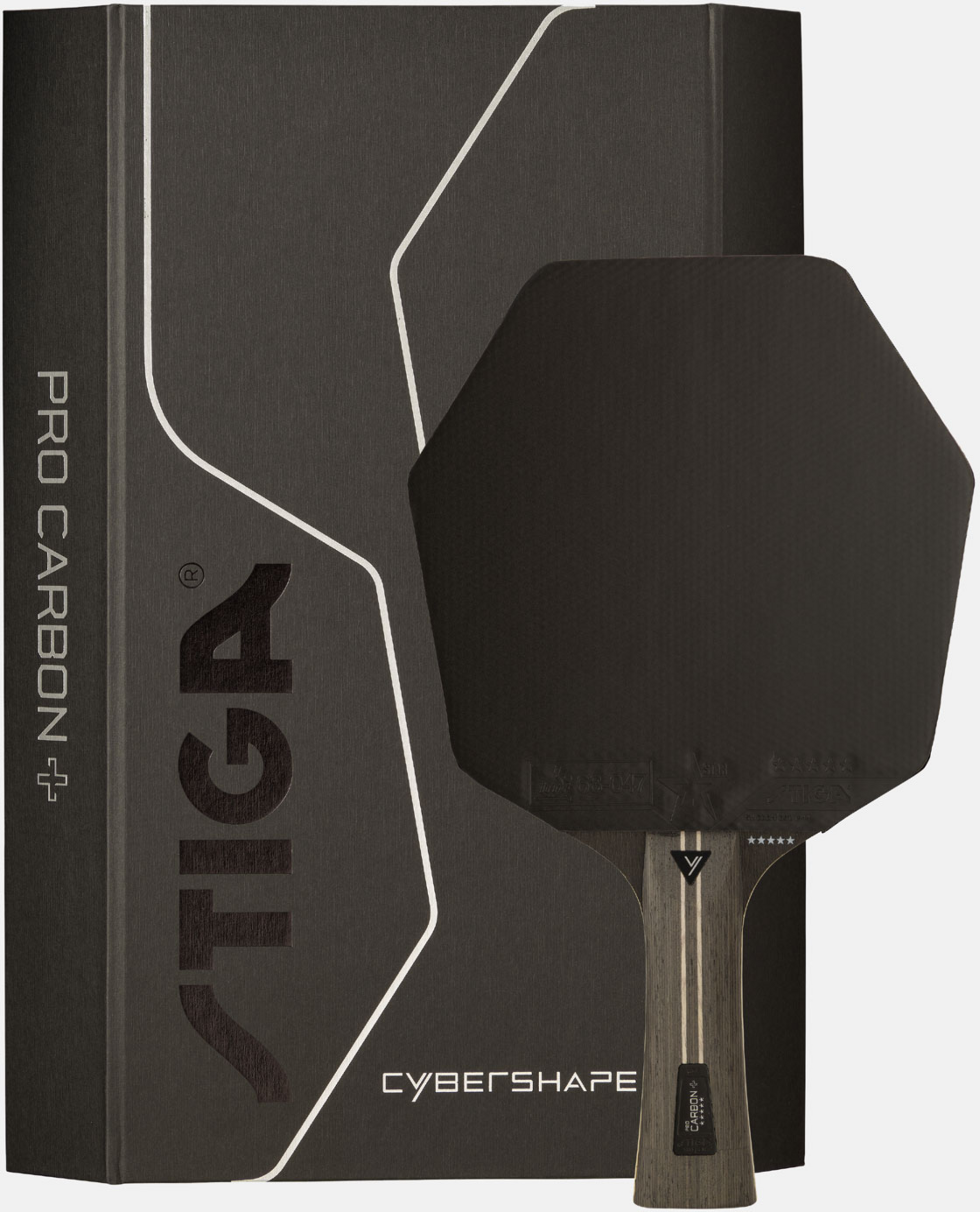 STIGA, Pro Carbon Plus Cybershape, 5-star