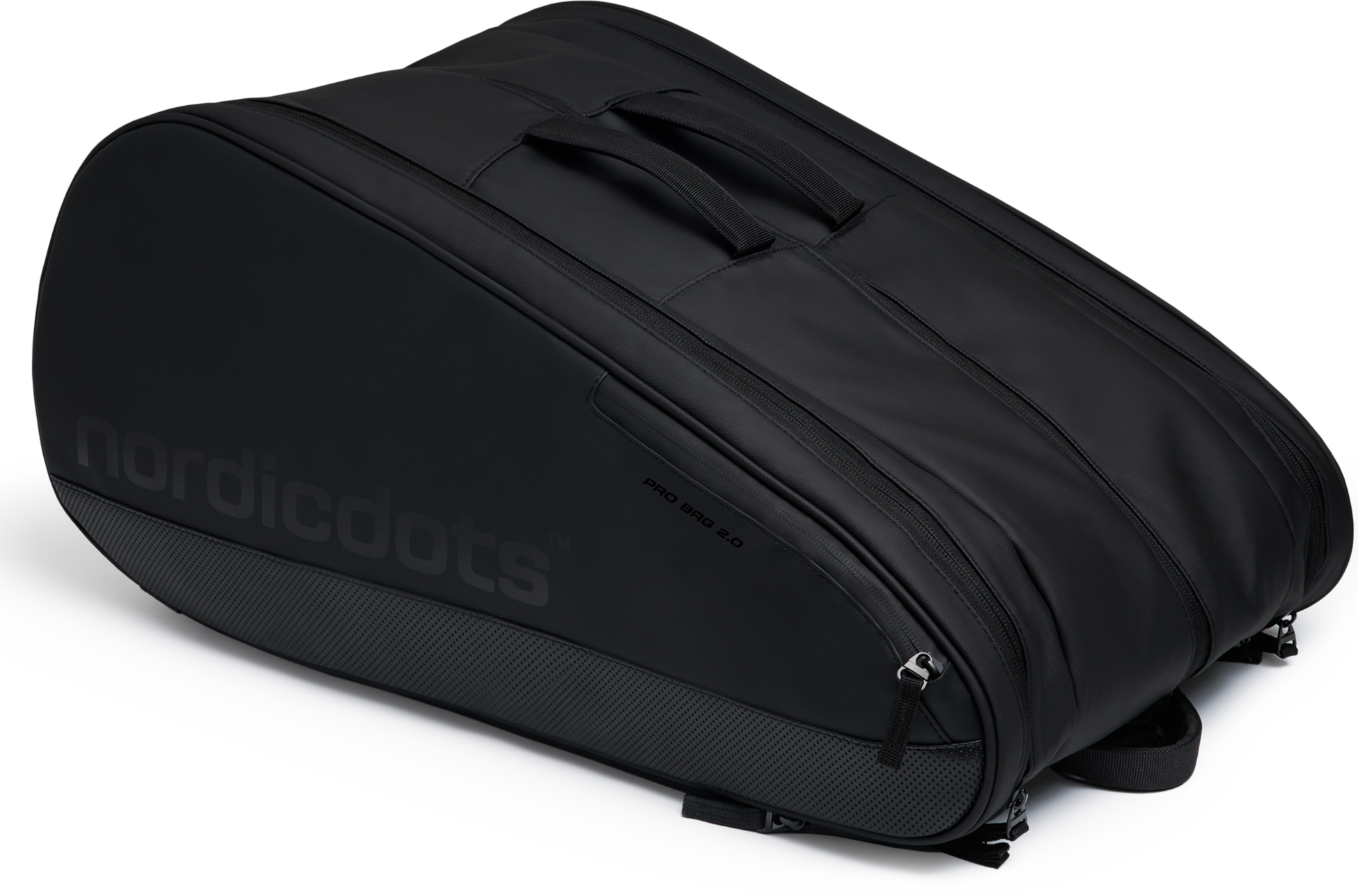 NORDICDOTS, Pro Padel Bag 2.0 Stealth Black