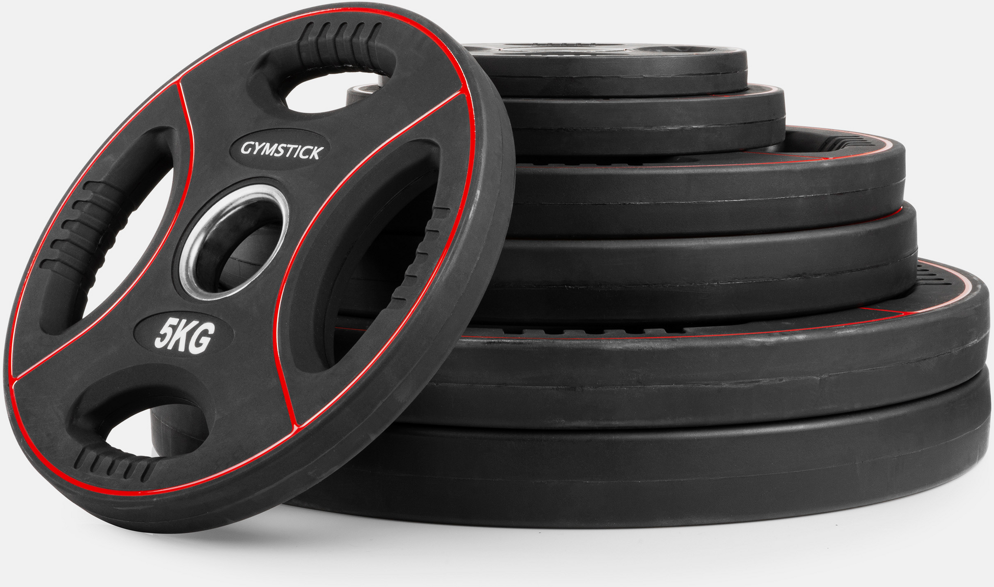 GYMSTICK, Pro Pu Weight Plate 25kg / Single