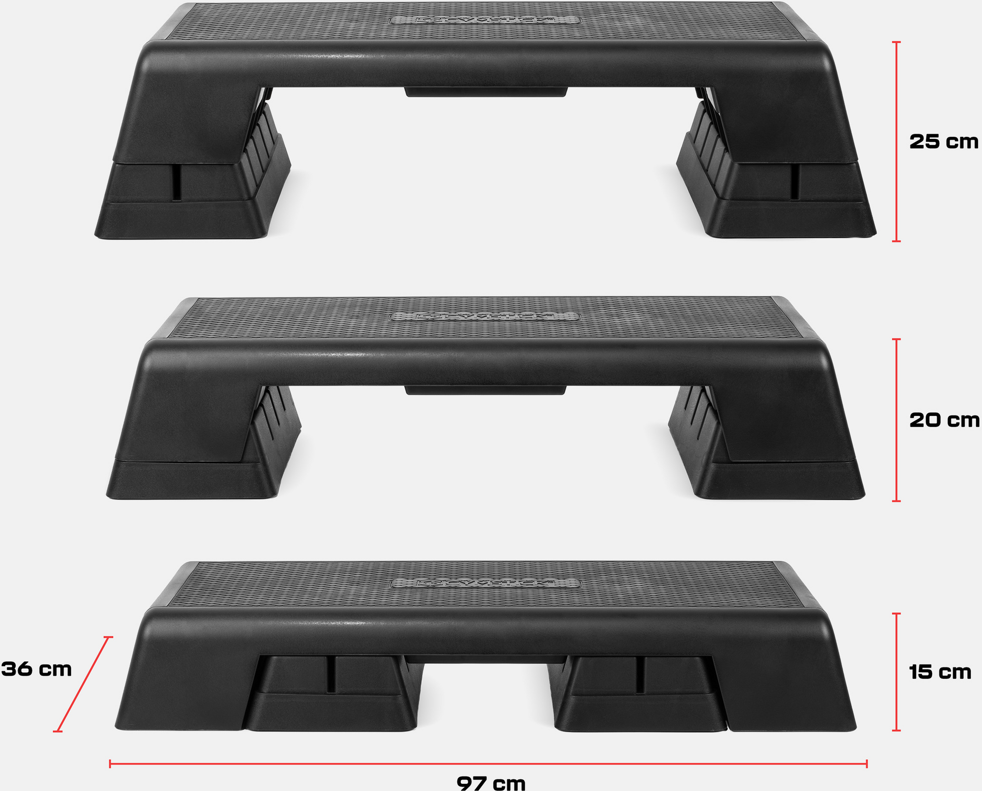 GYMSTICK, Pro Step Black