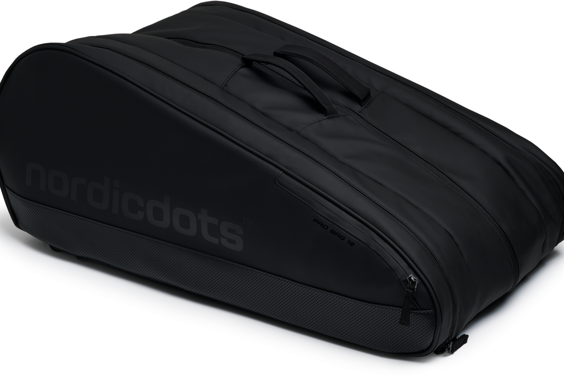 NORDICDOTS, Pro Tennis Bag 12 Stealth Black