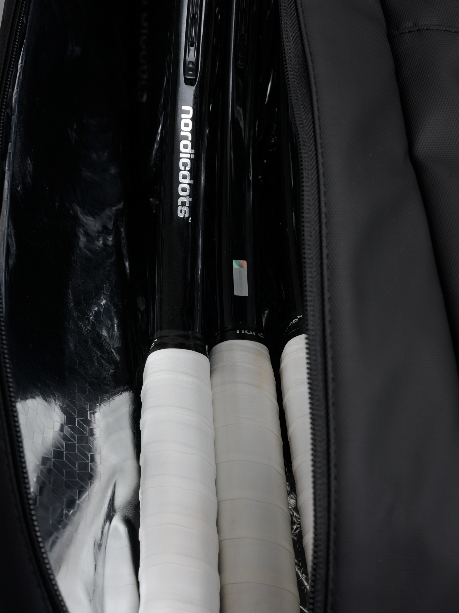 NORDICDOTS, Pro Tennis Bag 12 Stealth Black