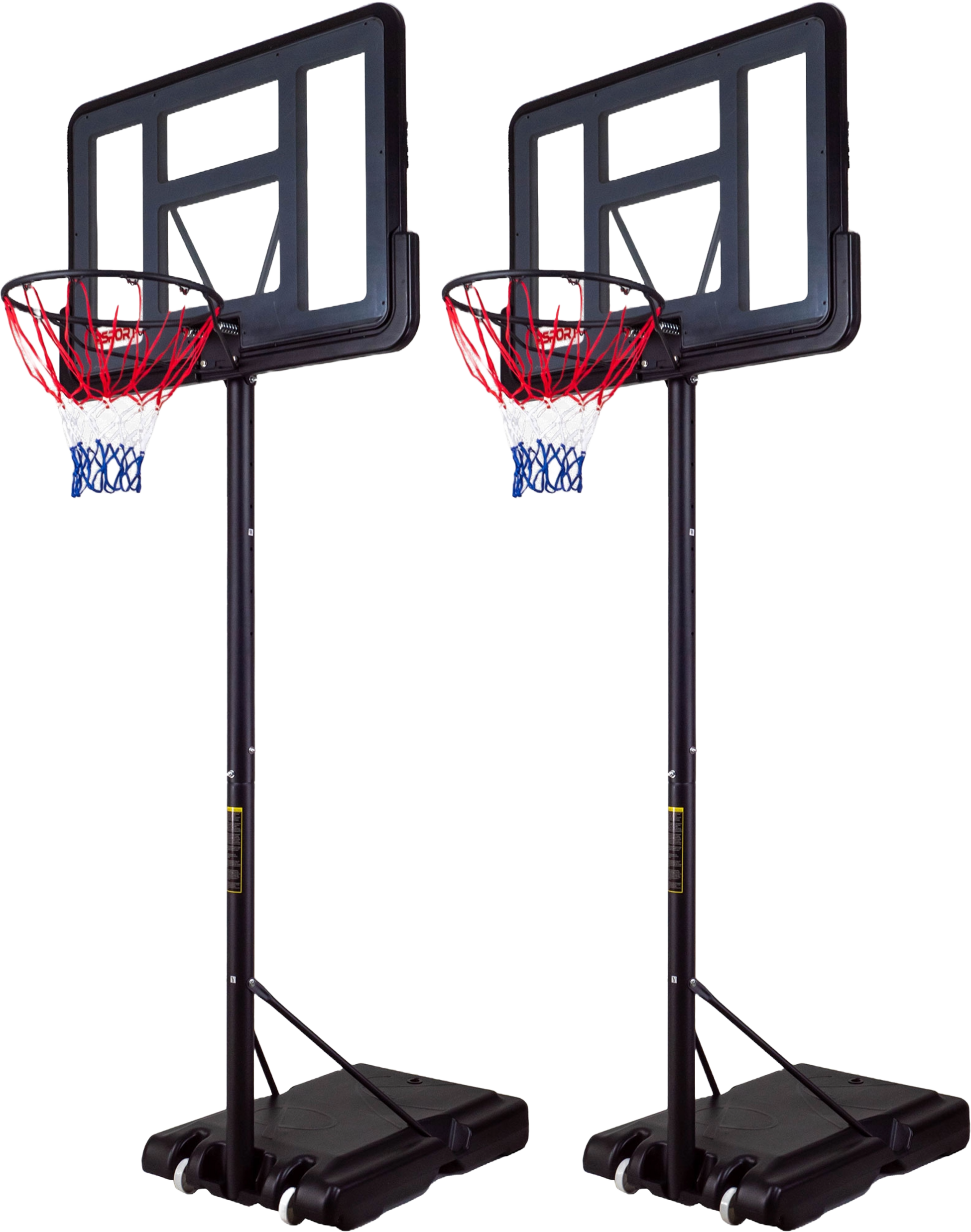 PROSPORT, Prosport 2x Basketball Hoop 1,5-3,05m