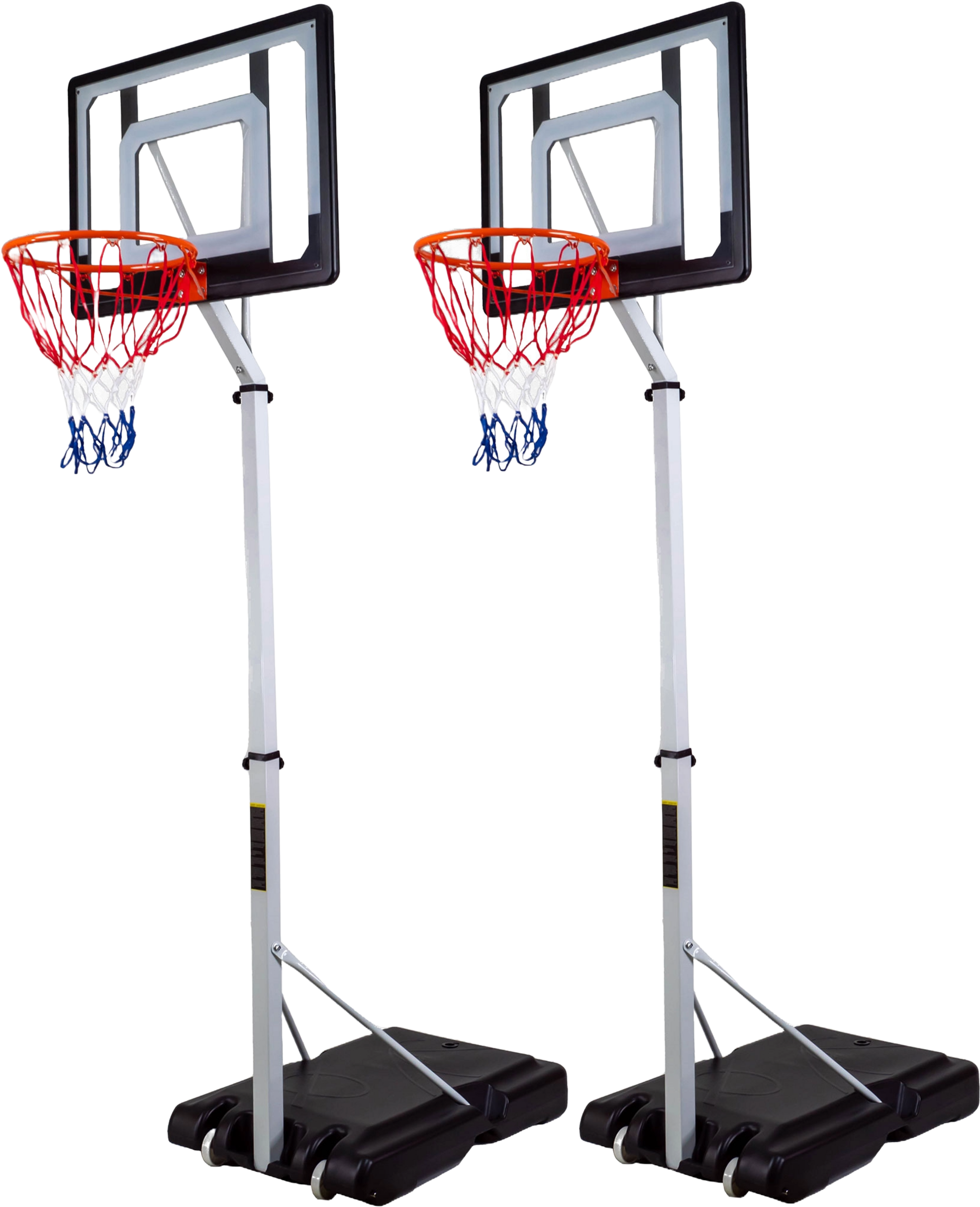 PROSPORT, Prosport 2x Basketball Hoop Junior 2,1-2,6m