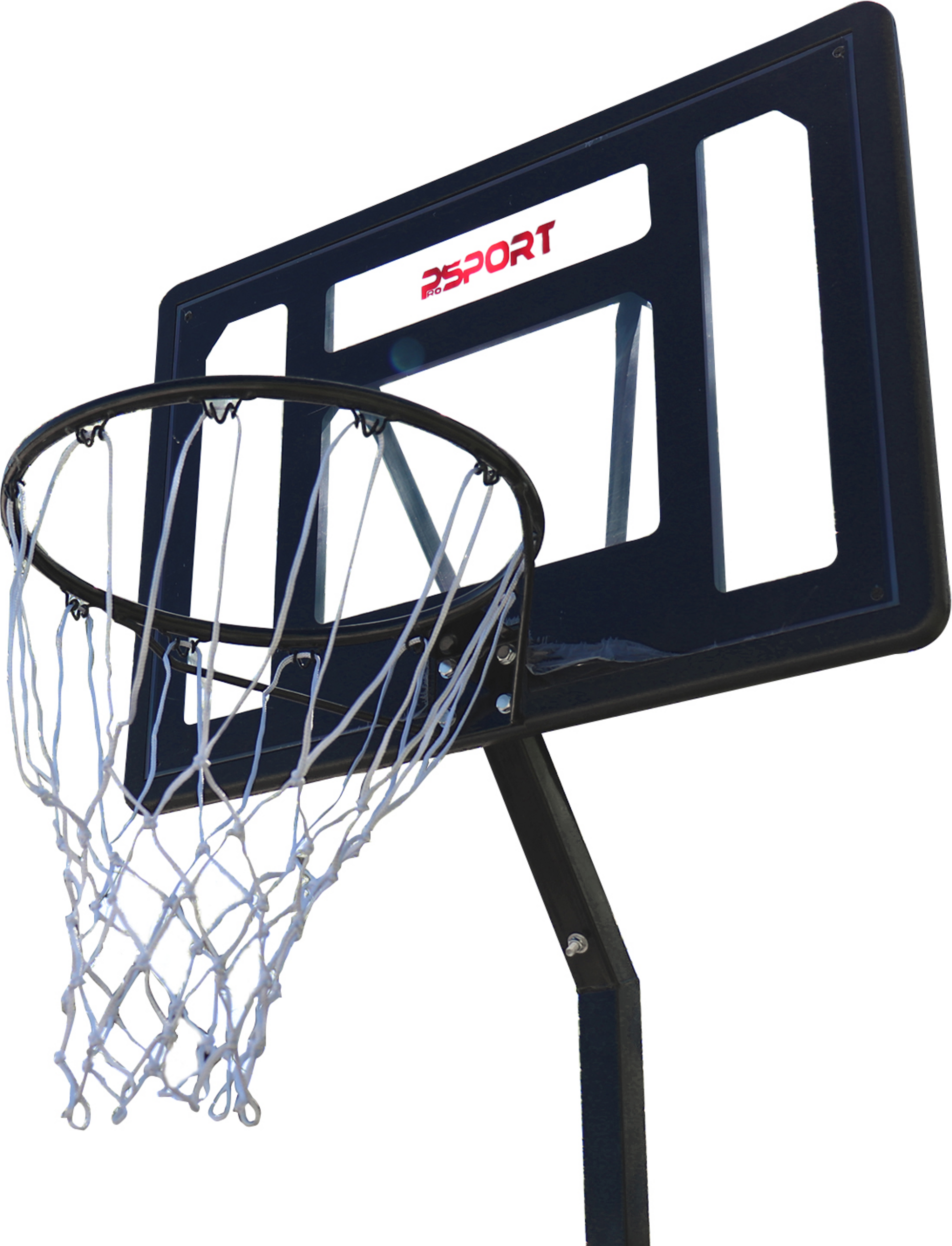 PROSPORT, Prosport Basketball Hoop Jr. 2,1-2,6m, Black Edition