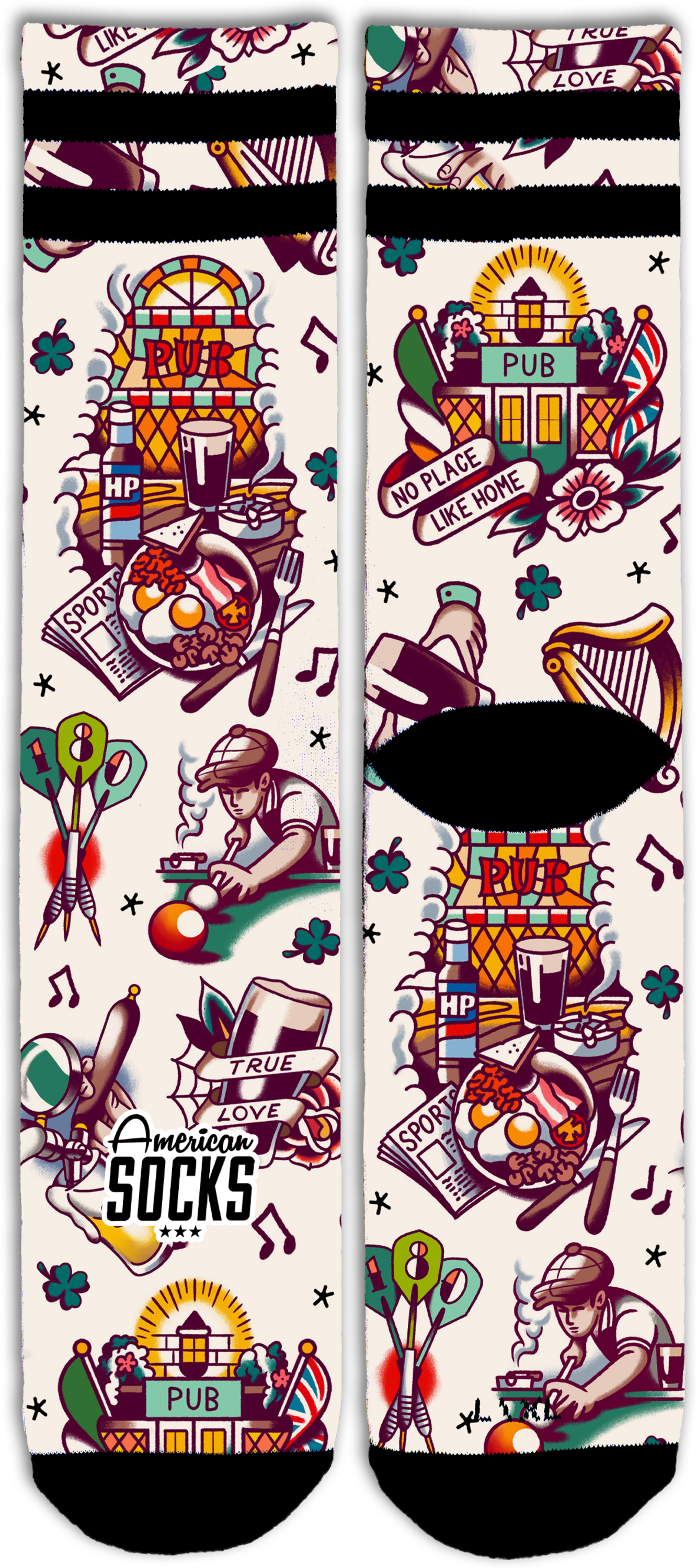 AMERICAN SOCKS, Pub - Mid High