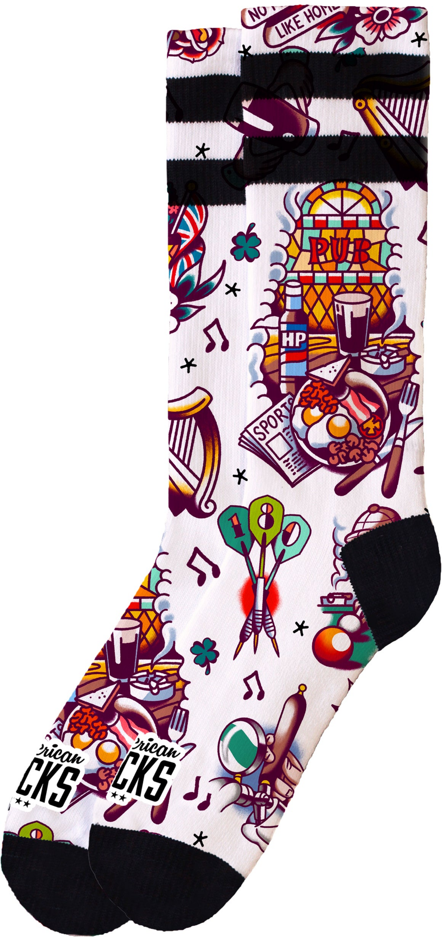 AMERICAN SOCKS, Pub - Mid High