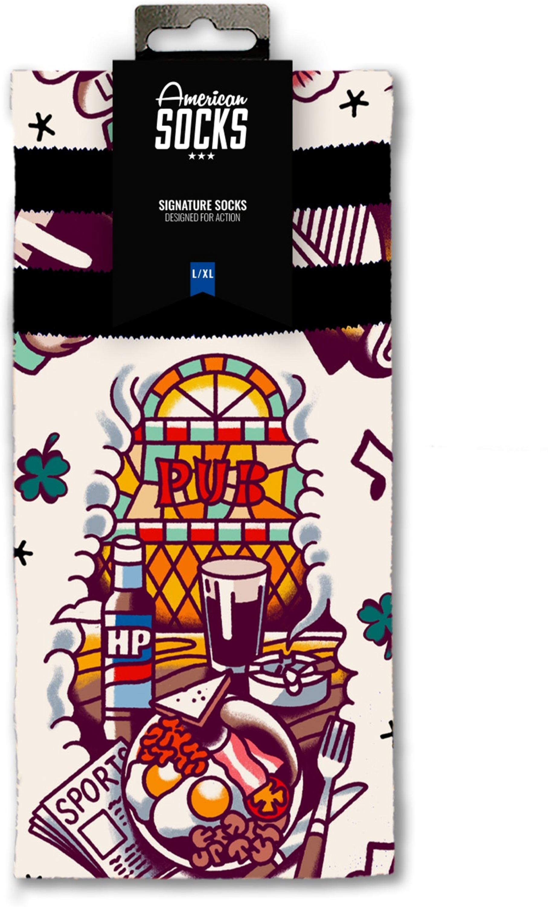 AMERICAN SOCKS, Pub - Mid High