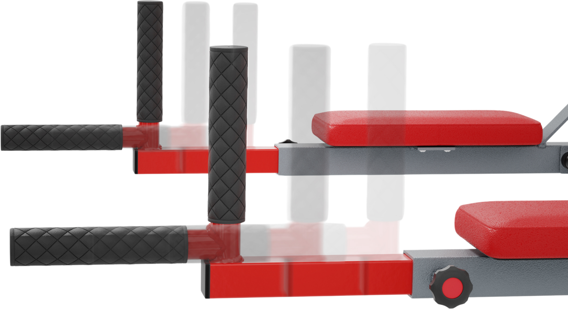 K-SPORT, Pull-up Bar + Dips Bar For Wall Mounting 2in1