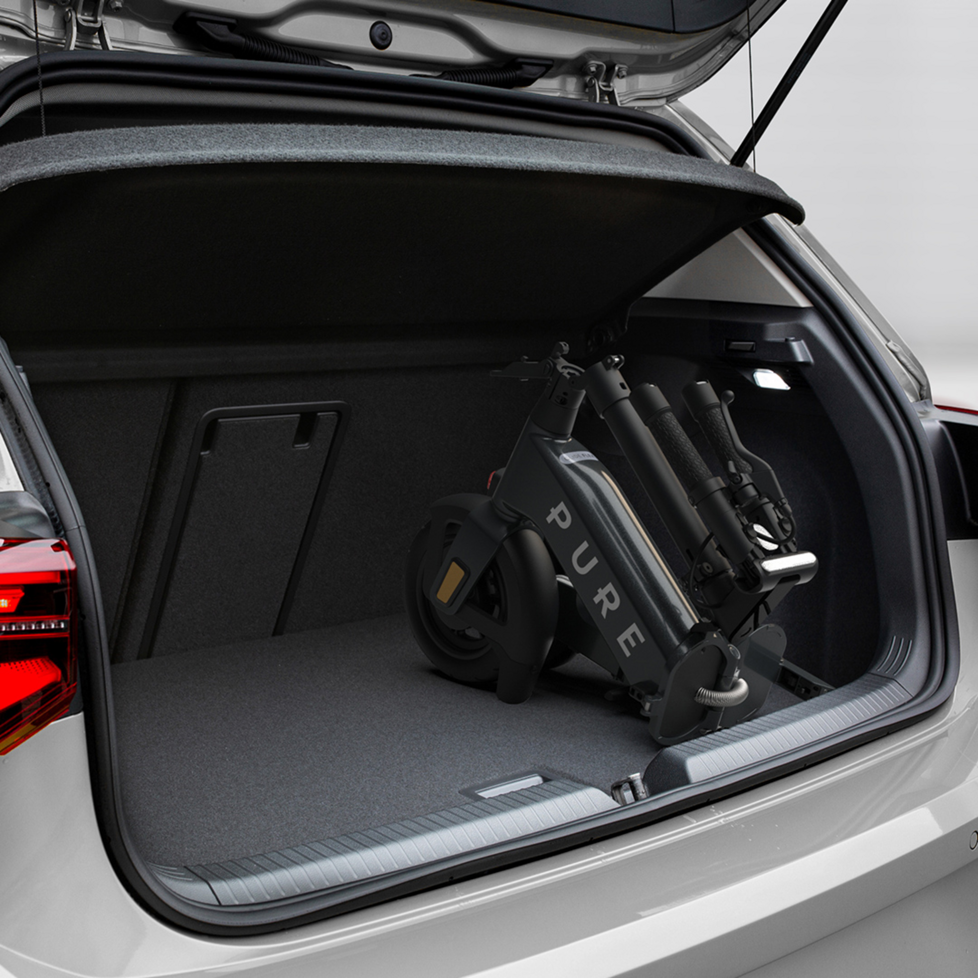 PURE, Pure Advance Flex Elscooter - Mercury Grey