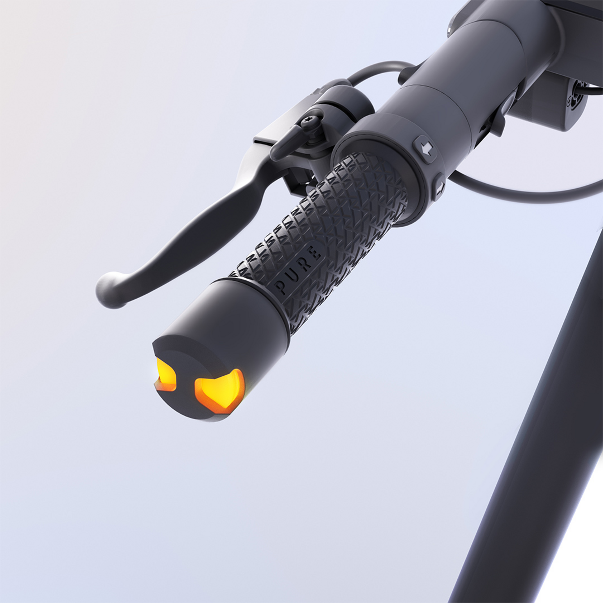 PURE, Pure Advance Flex Elscooter - Mercury Grey