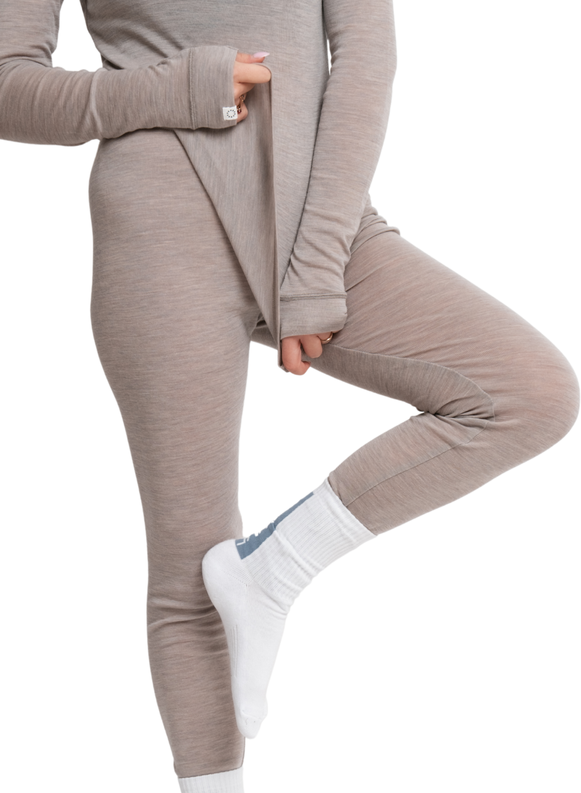 PURE LIME, Pure Wool Leggings