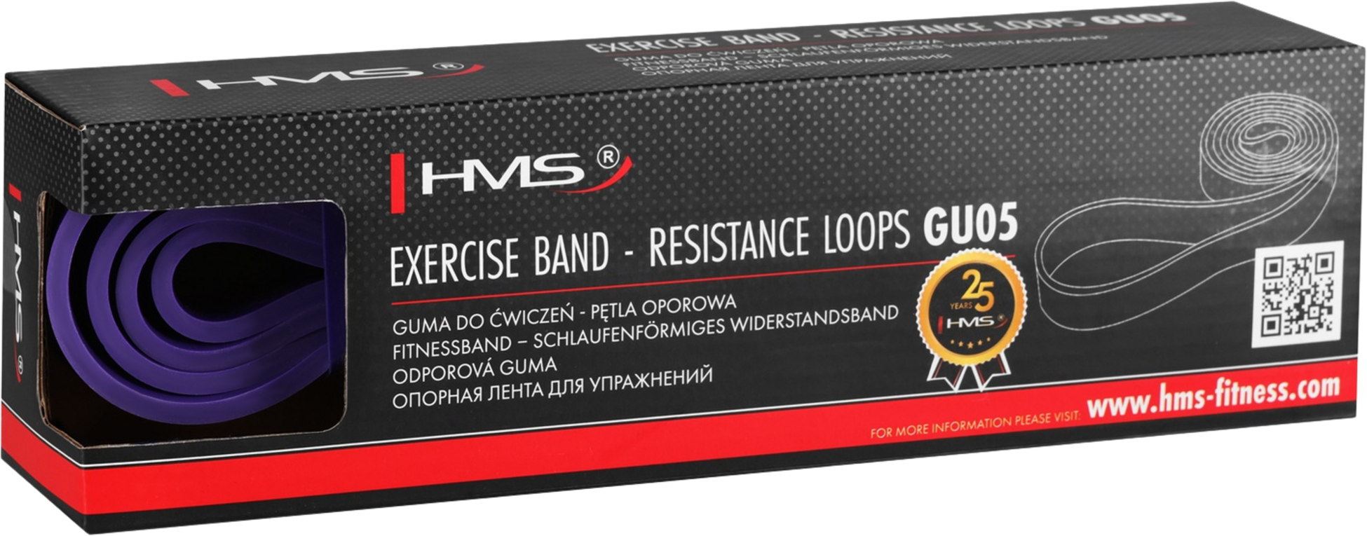 NORTHIX, Purple Exercise Band, Resistance Training, Gym Fitness