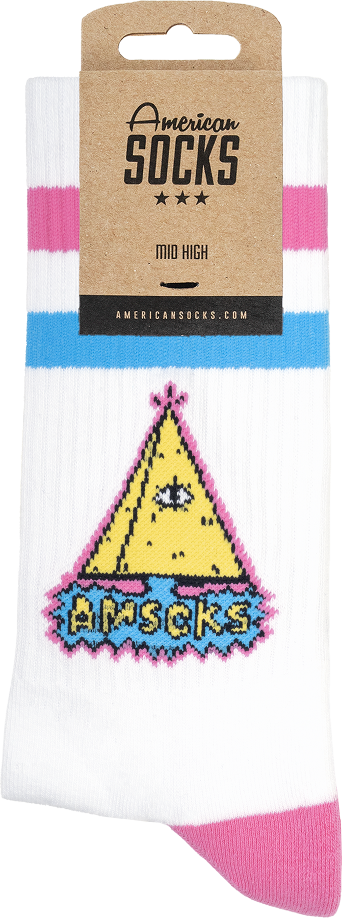 AMERICAN SOCKS, Pyramid - Mid High