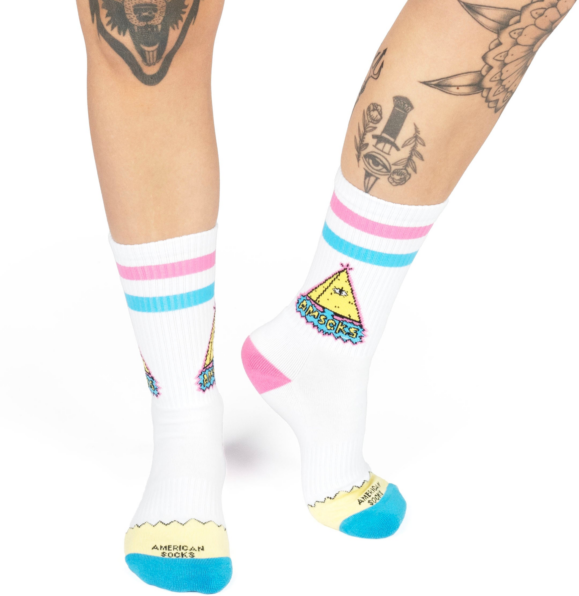 AMERICAN SOCKS, Pyramid - Mid High