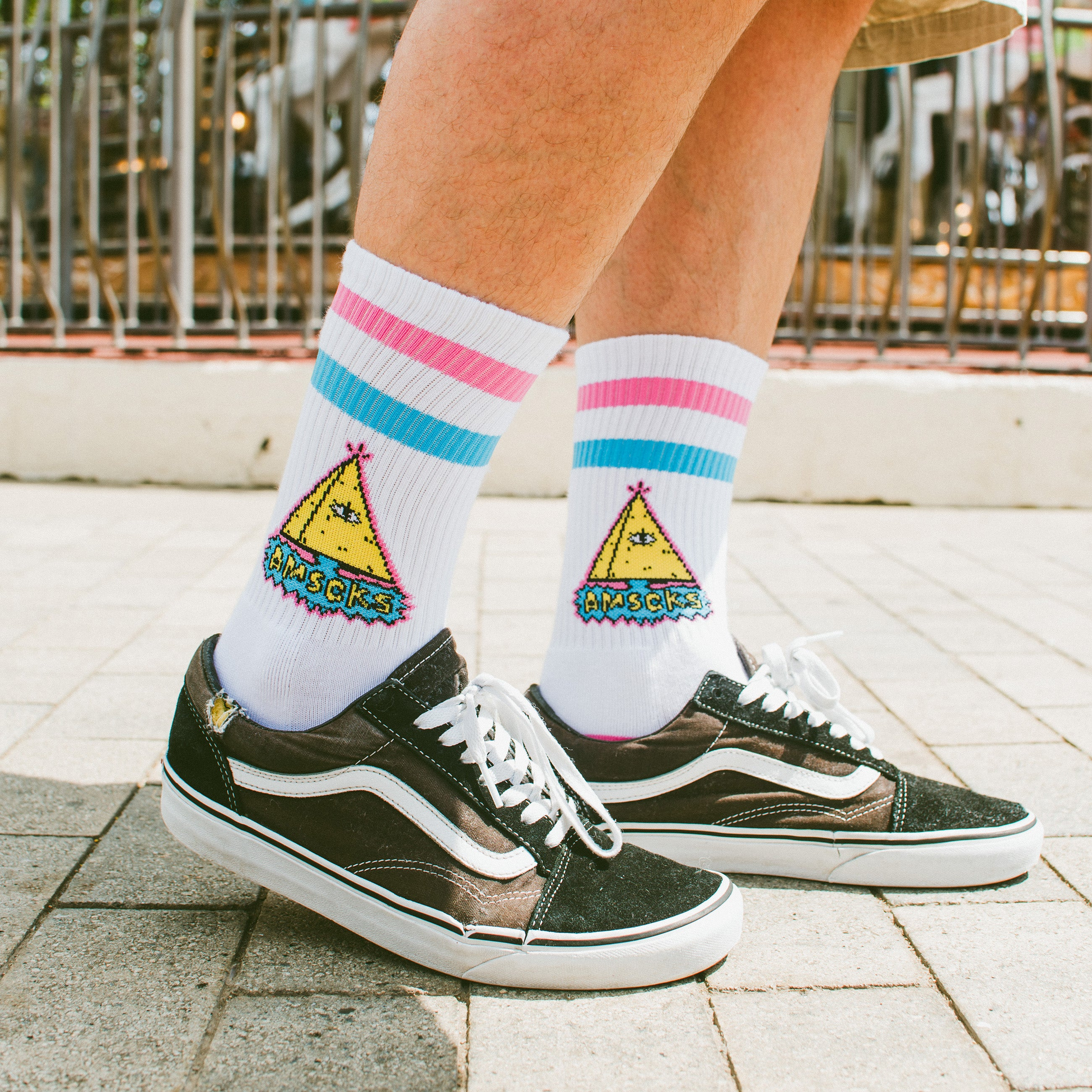 AMERICAN SOCKS, Pyramid - Mid High