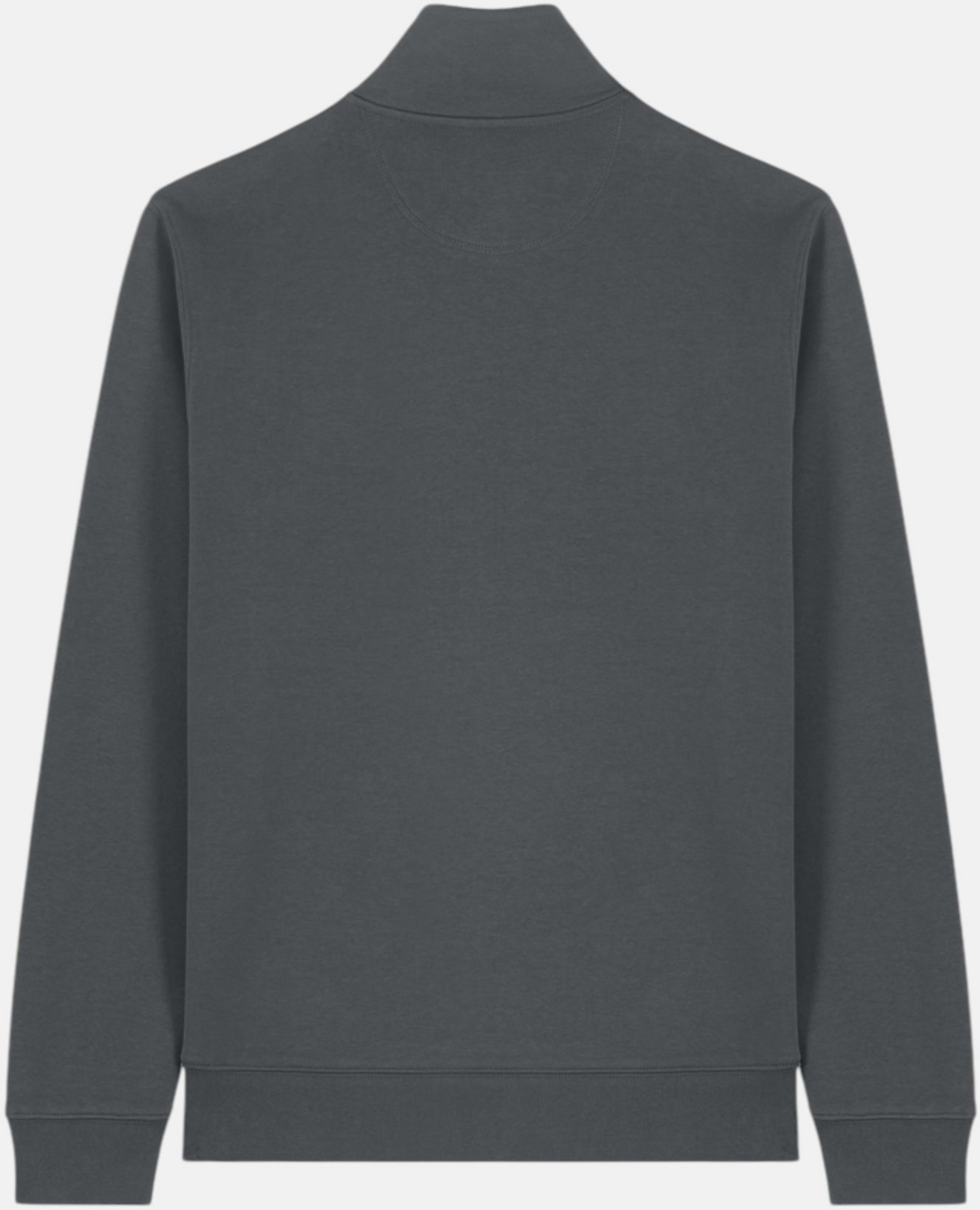 HANG TEN, Quarter Zip Sweatshirt - Anthracite